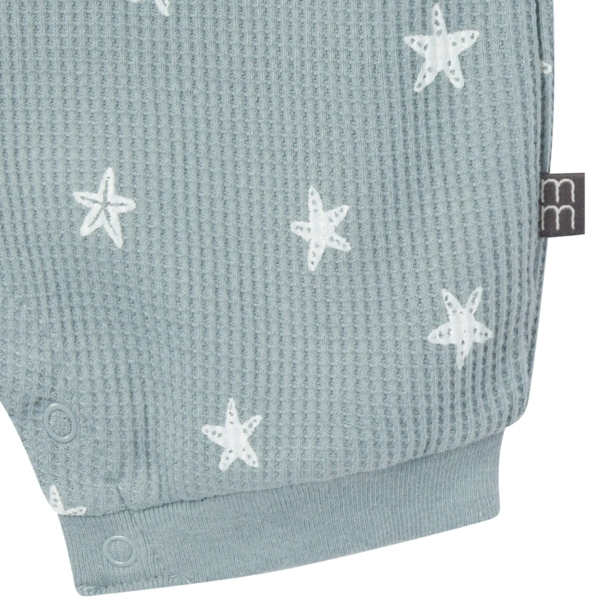 Baby Boys Teal Starfish Sleeveless Romper Gerber Childrenswea