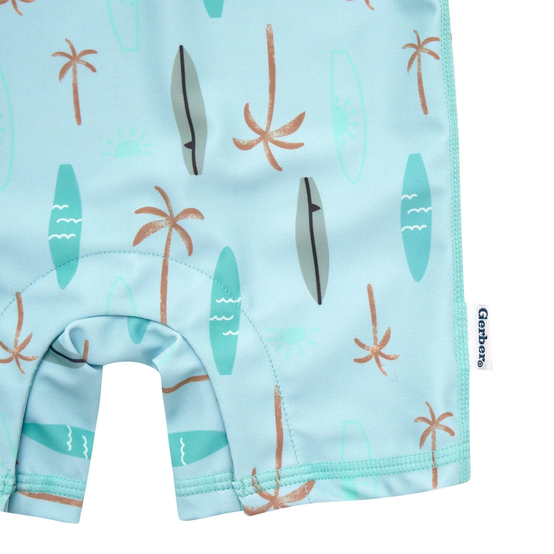 Baby Boys UPF 50  Surfboard Rash Guard Gerber Childrenswea