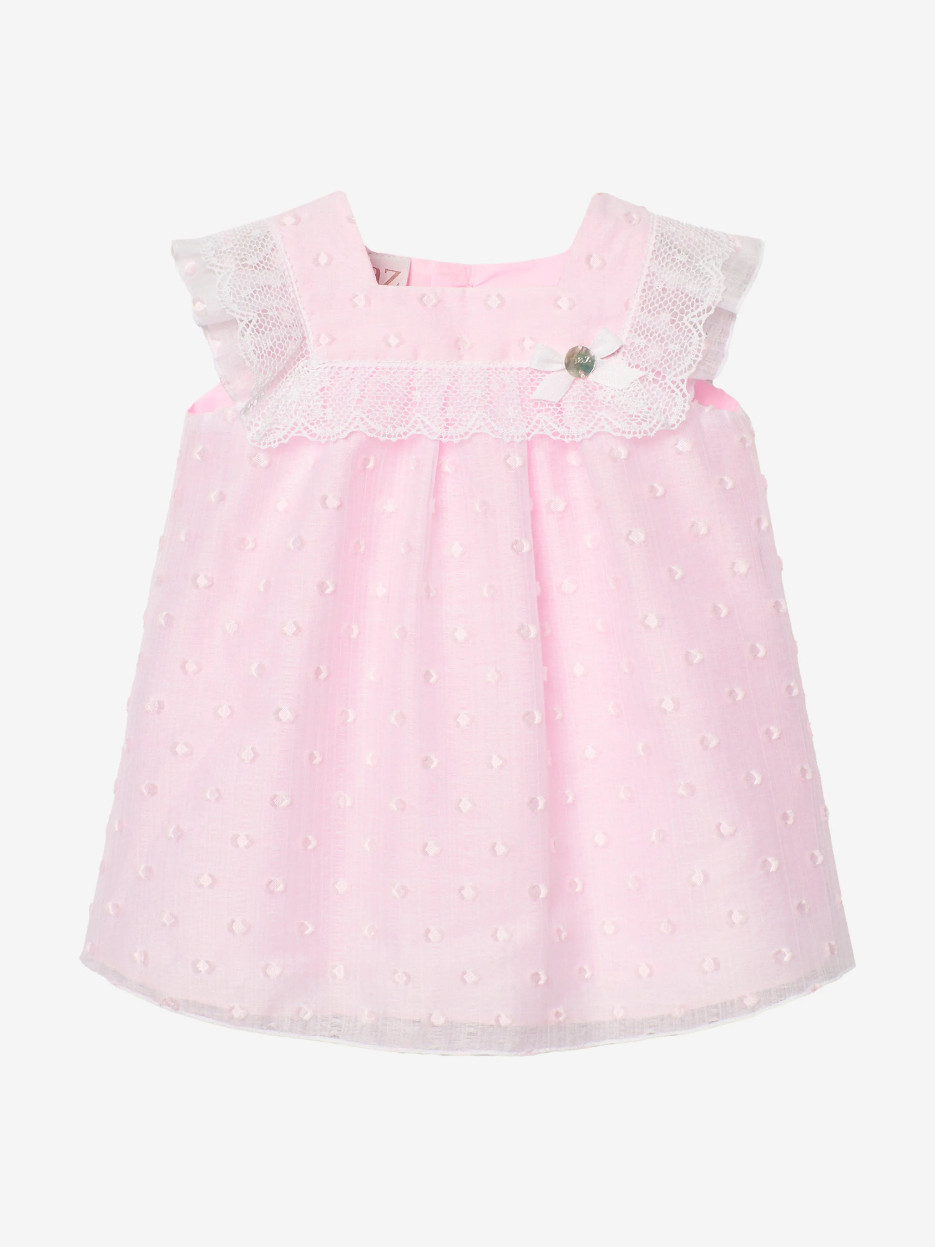Baby Girls Dress and Bloomers Set in Pink