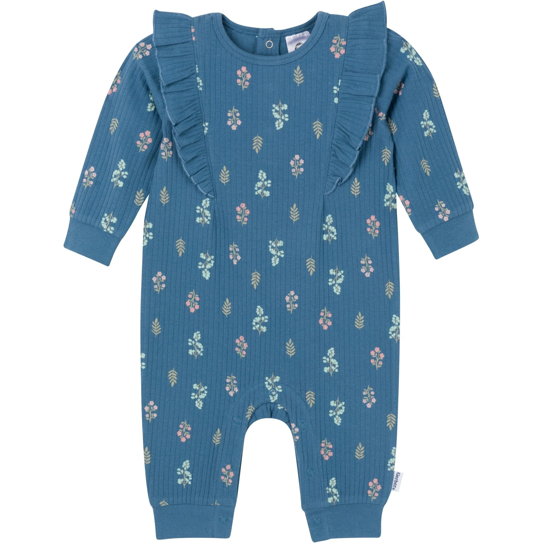 Baby Girls Garden Floral Romper Gerber Childrenswea
