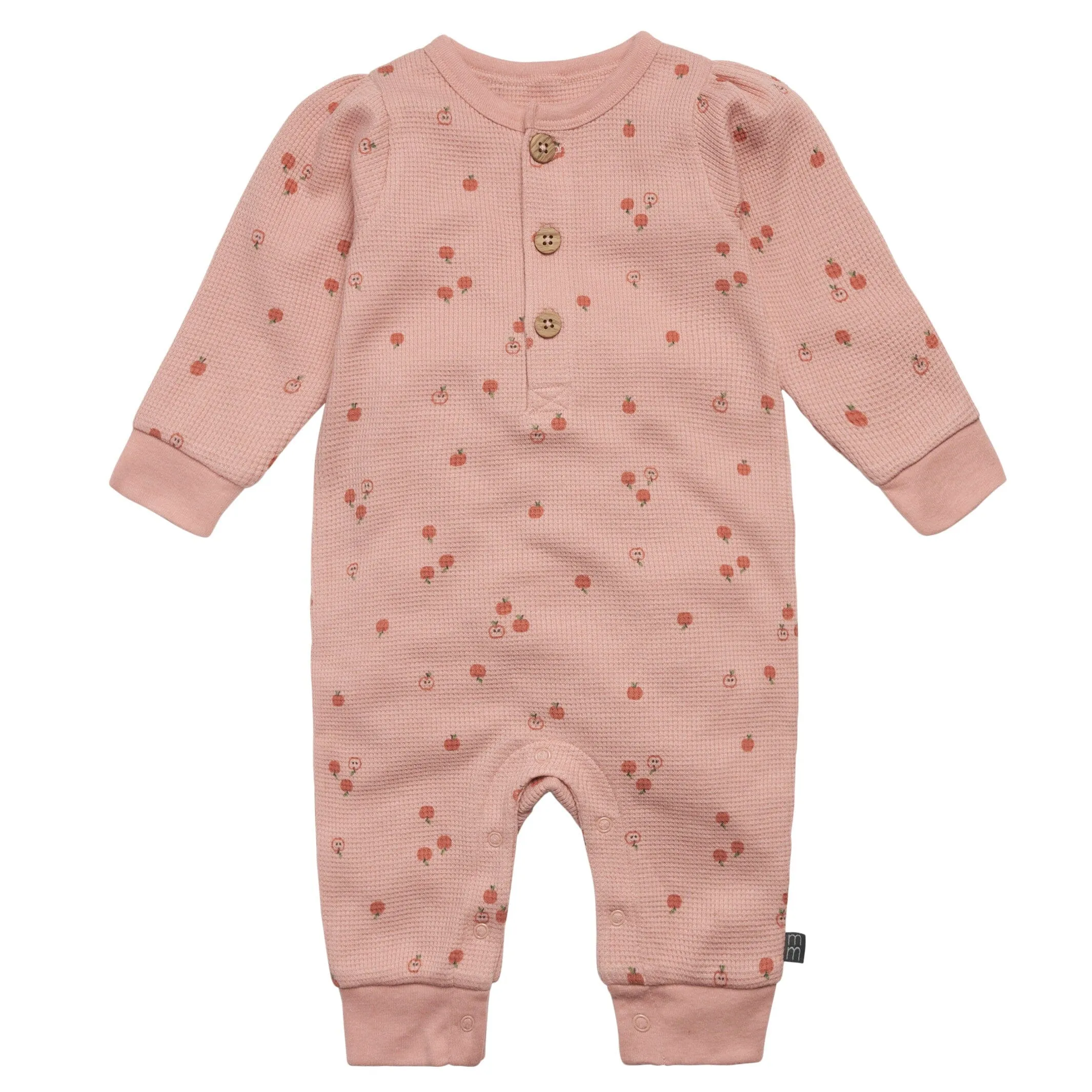 Baby Girls Little Apples Waffle Romper Gerber Childrenswea