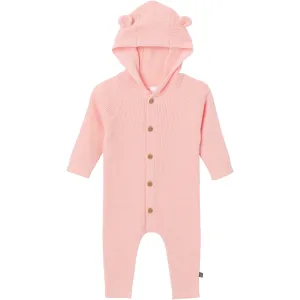 Baby Girls Pink Hooded Sweater Romper Gerber Childrenswea
