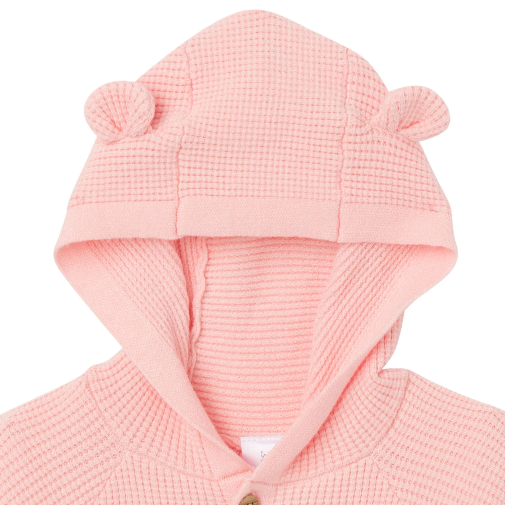 Baby Girls Pink Hooded Sweater Romper Gerber Childrenswea