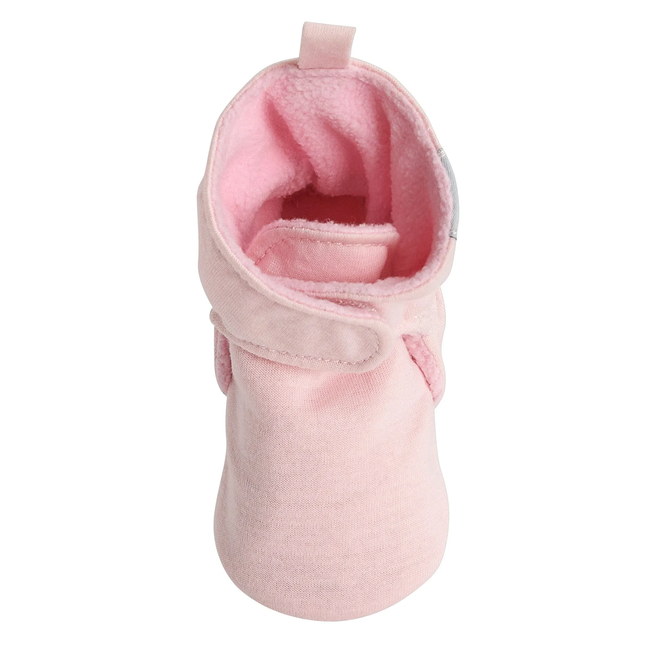 Baby Girls Pink Soft Booties Gerber Childrenswea