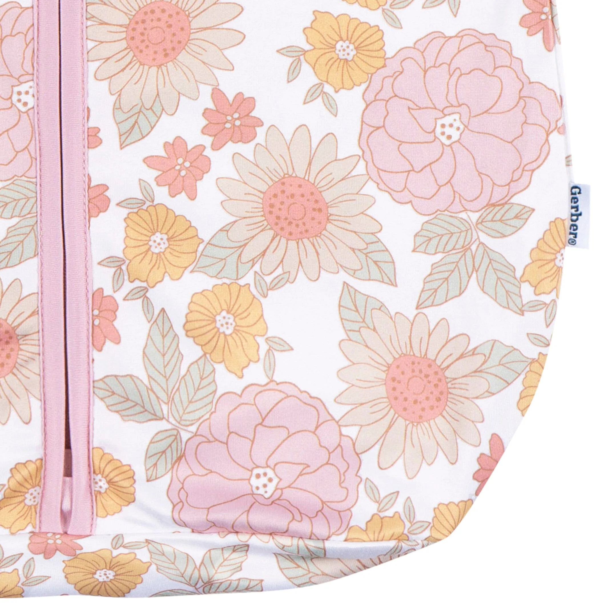 Baby Girls Retro Floral Sleepbag Wearable Blanket Gerber Childrenswea