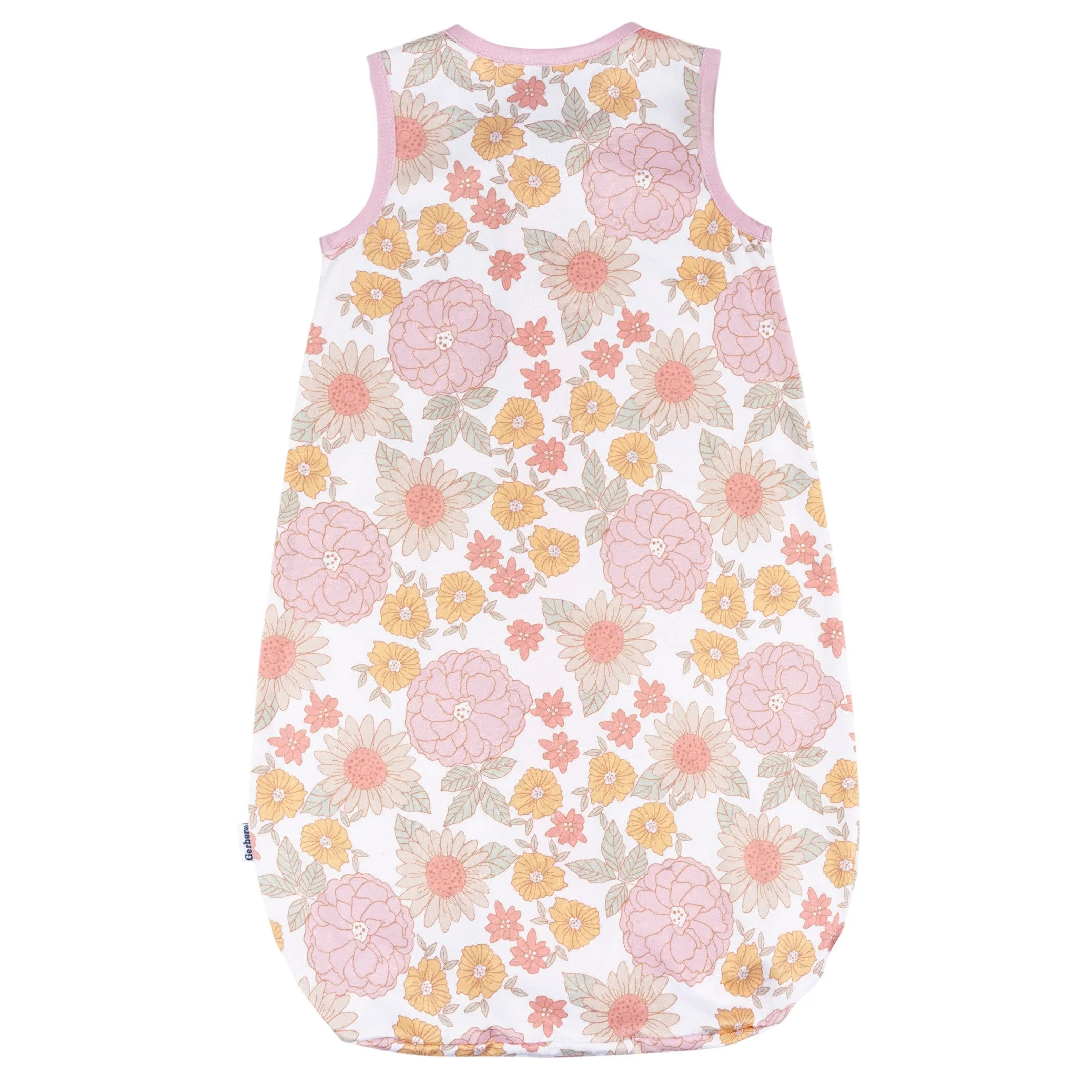 Baby Girls Retro Floral Sleepbag Wearable Blanket Gerber Childrenswea