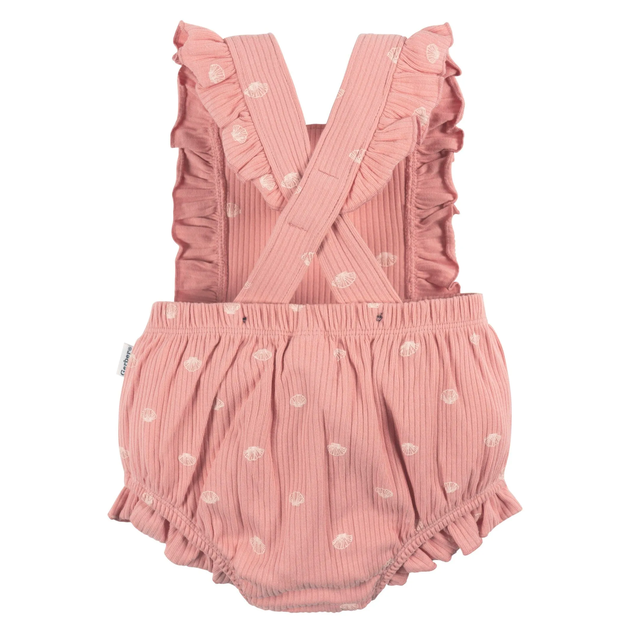 Baby Girls Seashell Bubble Romper Gerber Childrenswea