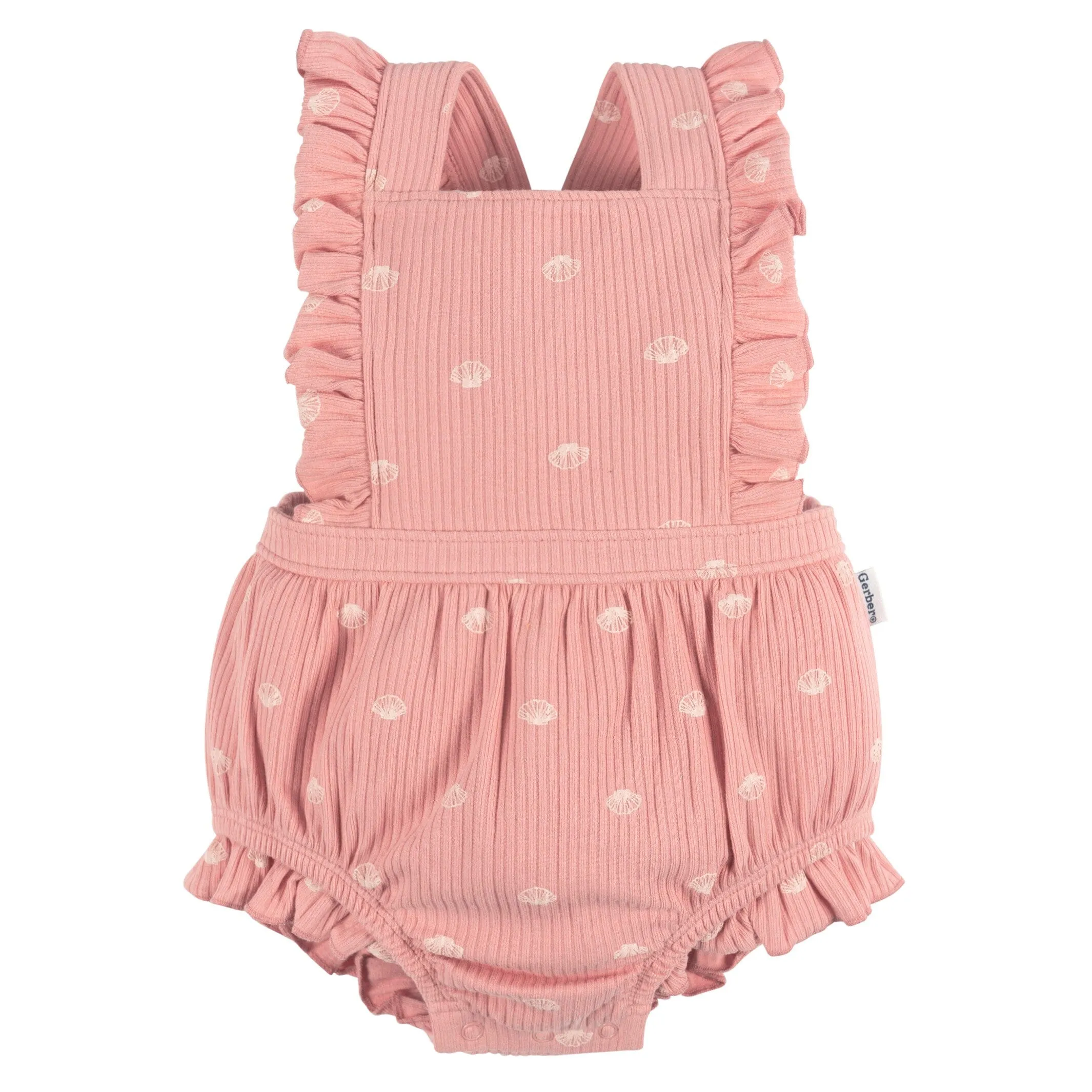 Baby Girls Seashell Bubble Romper Gerber Childrenswea