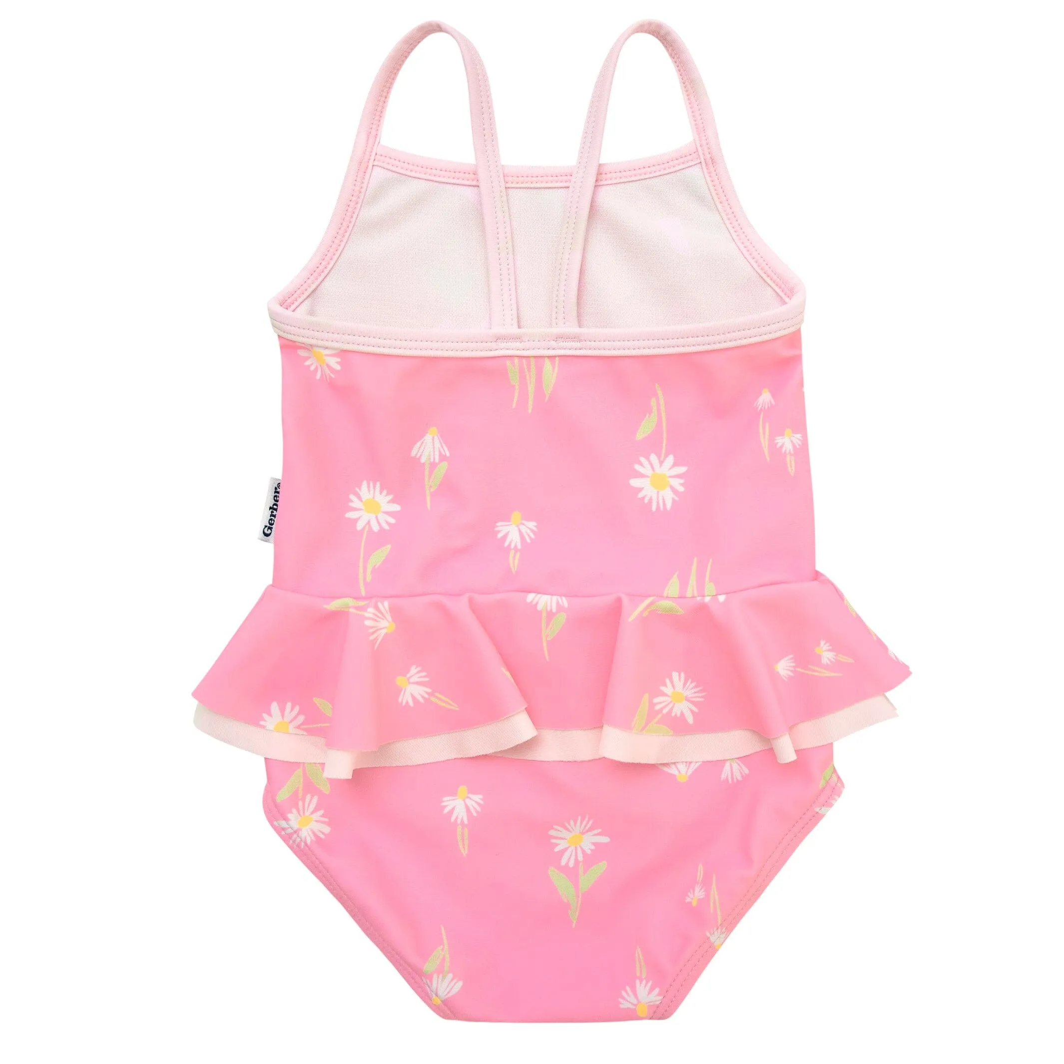 Baby Girls UPF 50  Daisies One-Piece Swimsuit Gerber Childrenswea