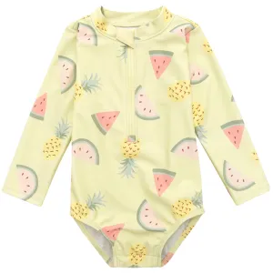 Baby Girls UPF 50  Fruit Rash Guard Gerber Childrenswea