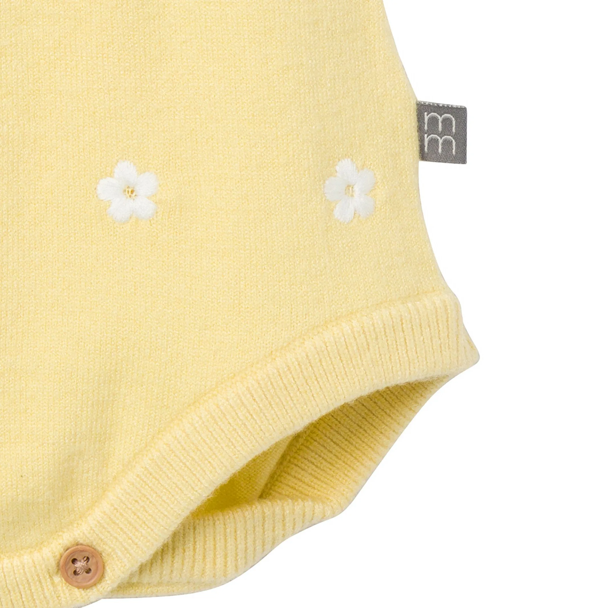 Baby Girls Yellow Floral Jersey Sunsuit Romper Gerber Childrenswea