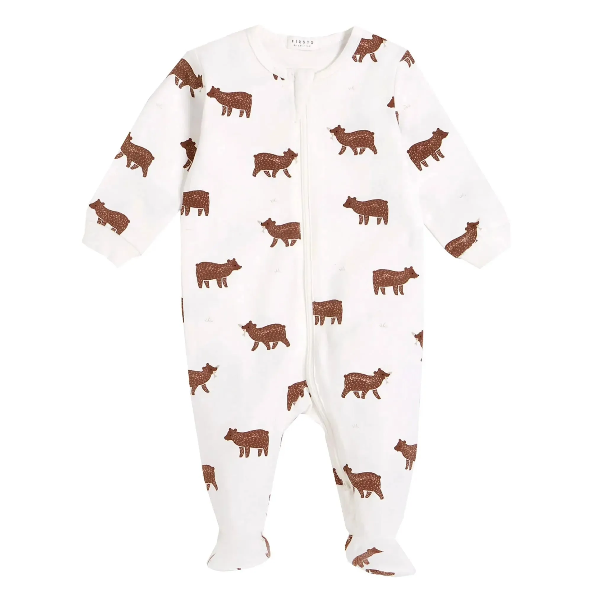 Bear Print Sleeper | Petit Lem