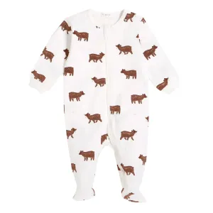Bear Print Sleeper | Petit Lem