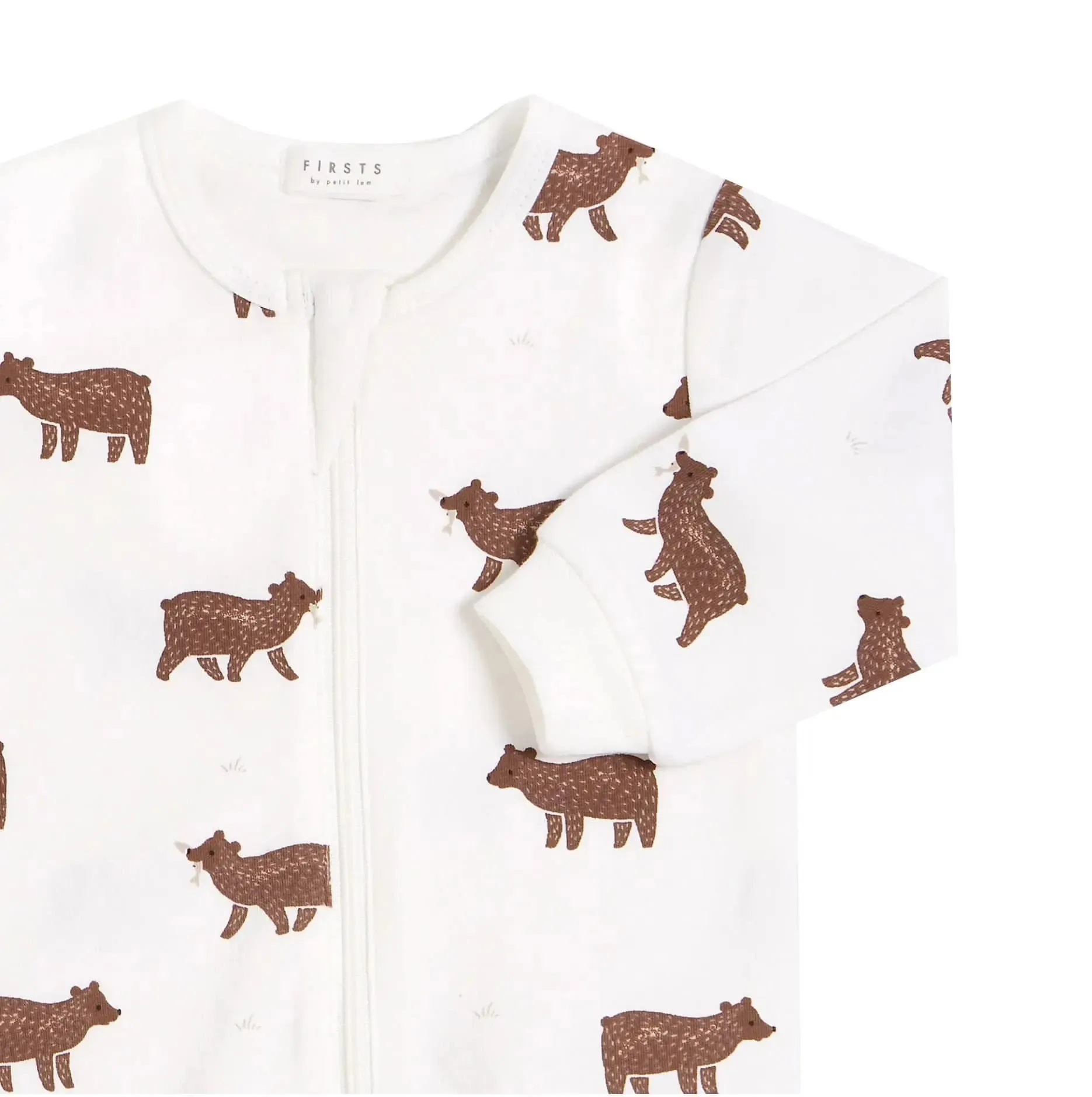 Bear Print Sleeper | Petit Lem