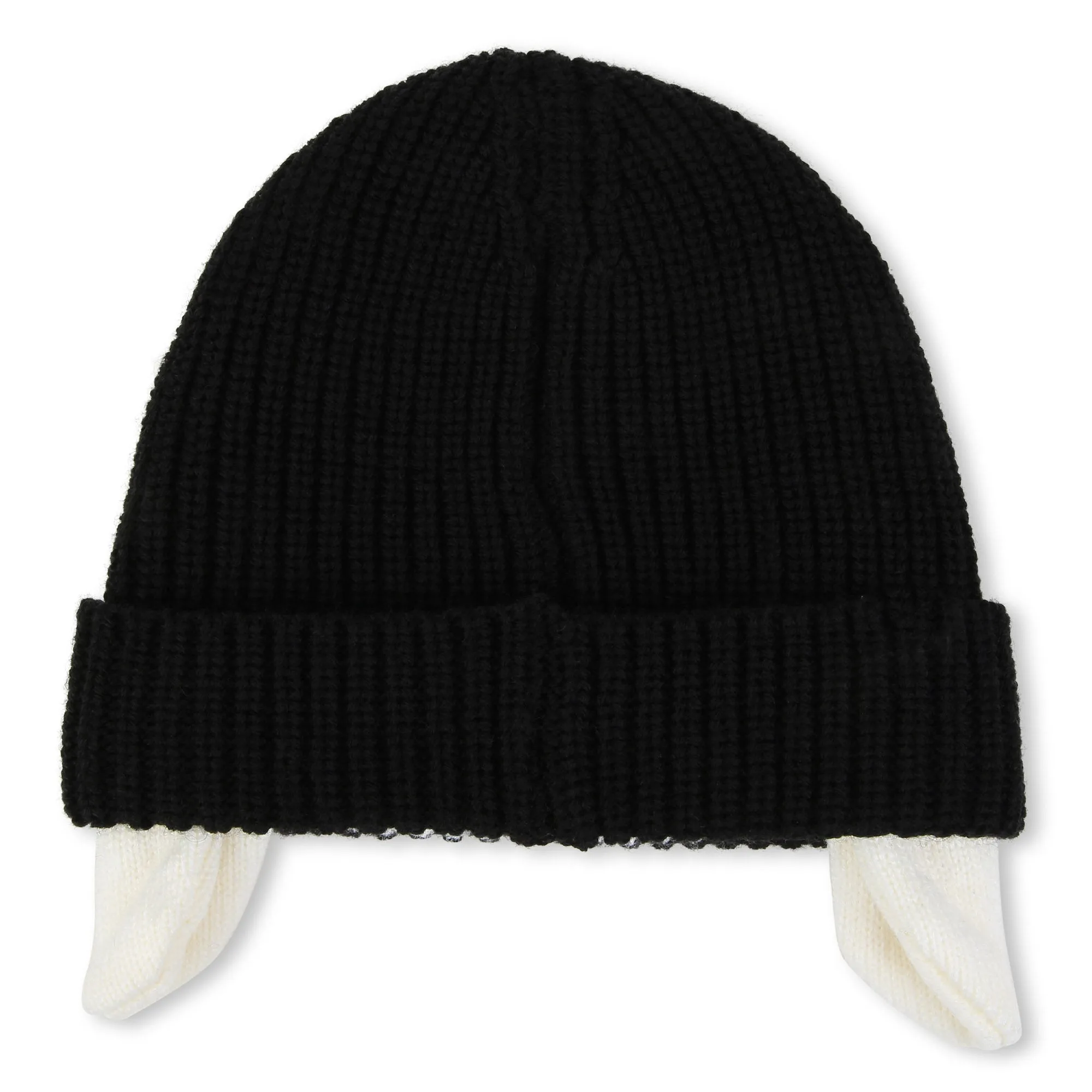 Black Logo Knitted Hat