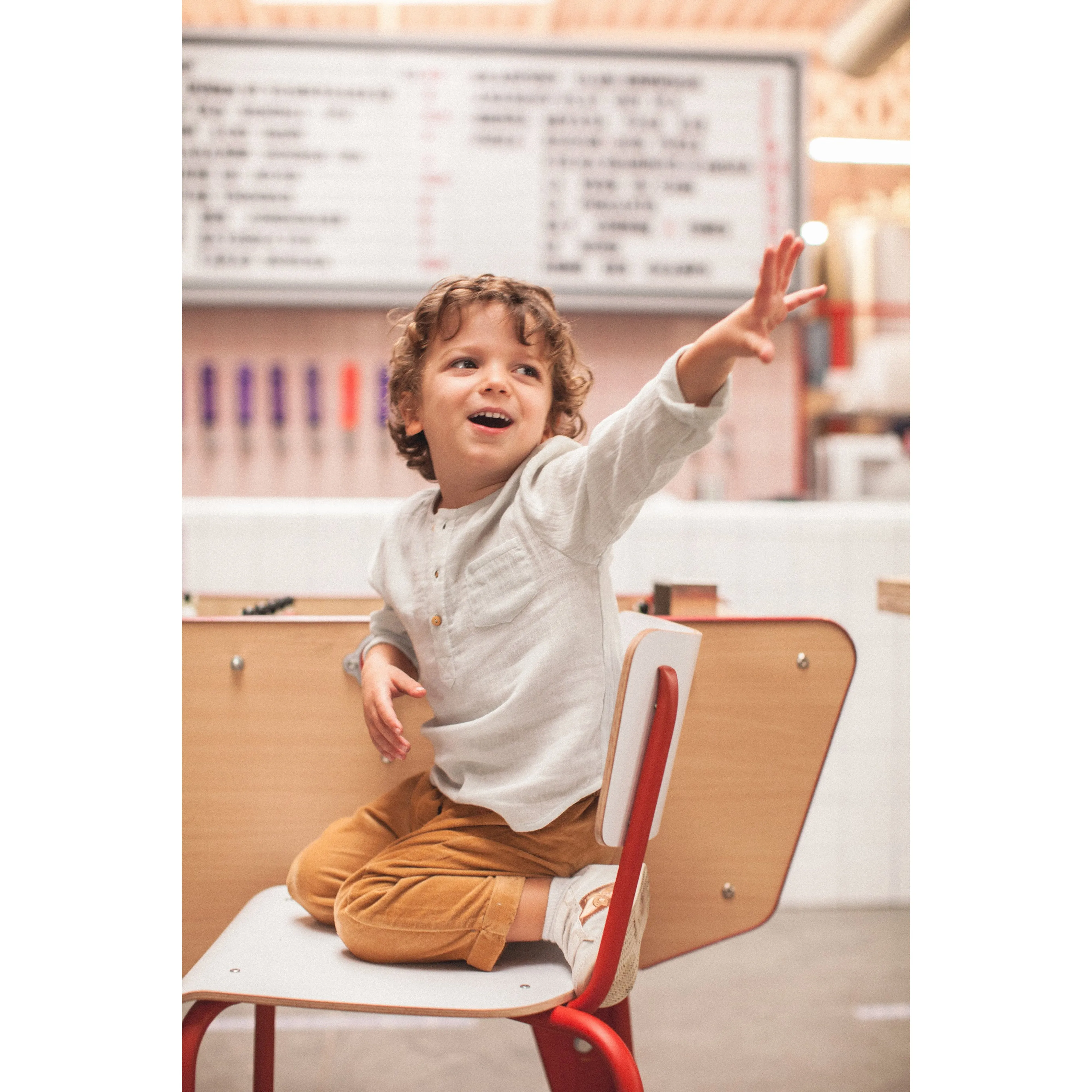 Bonheur du Jour Paris Baby Boy Boys Shirt Ice Blue