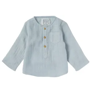 Bonheur du Jour Paris Baby Boy Boys Shirt Ice Blue