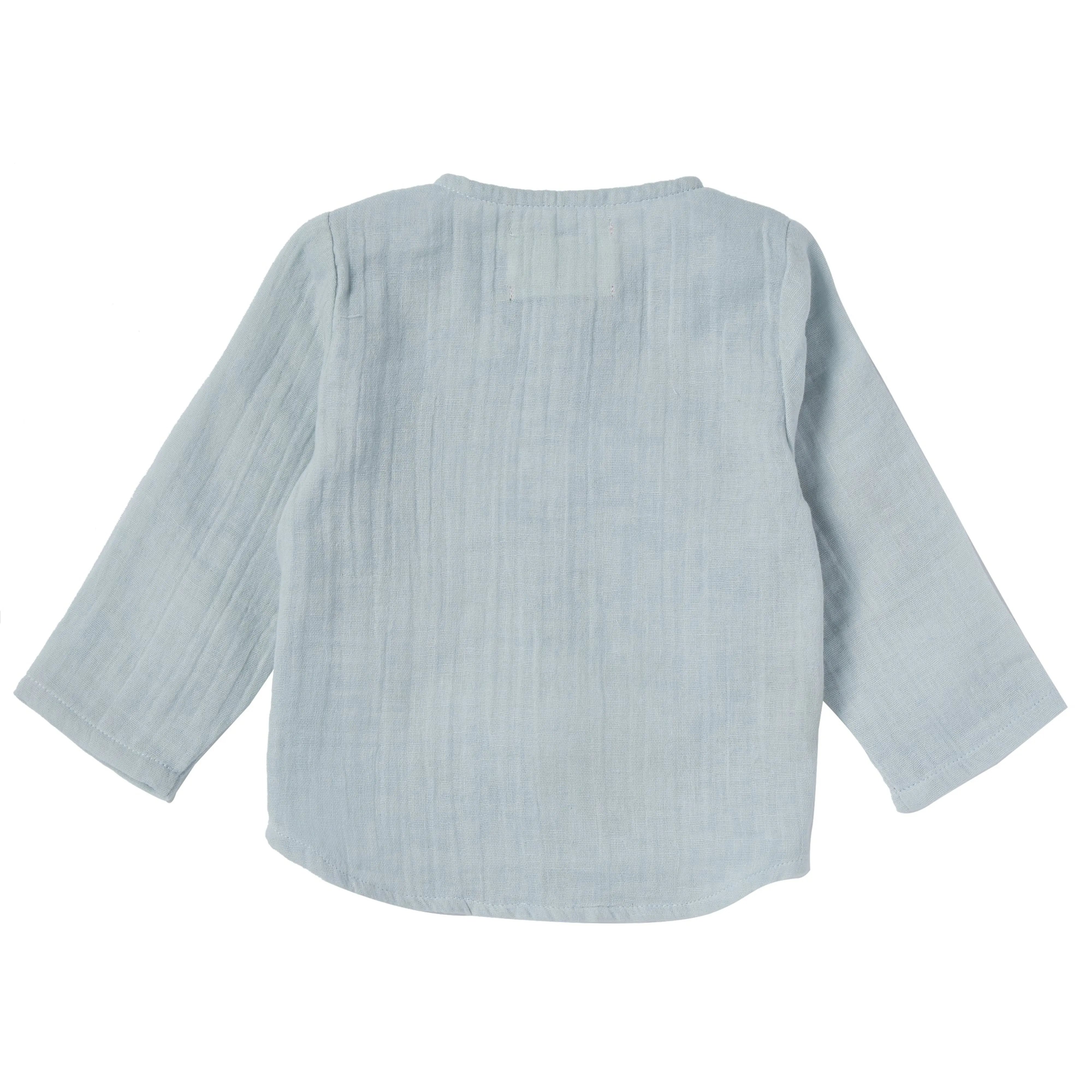 Bonheur du Jour Paris Baby Boy Boys Shirt Ice Blue