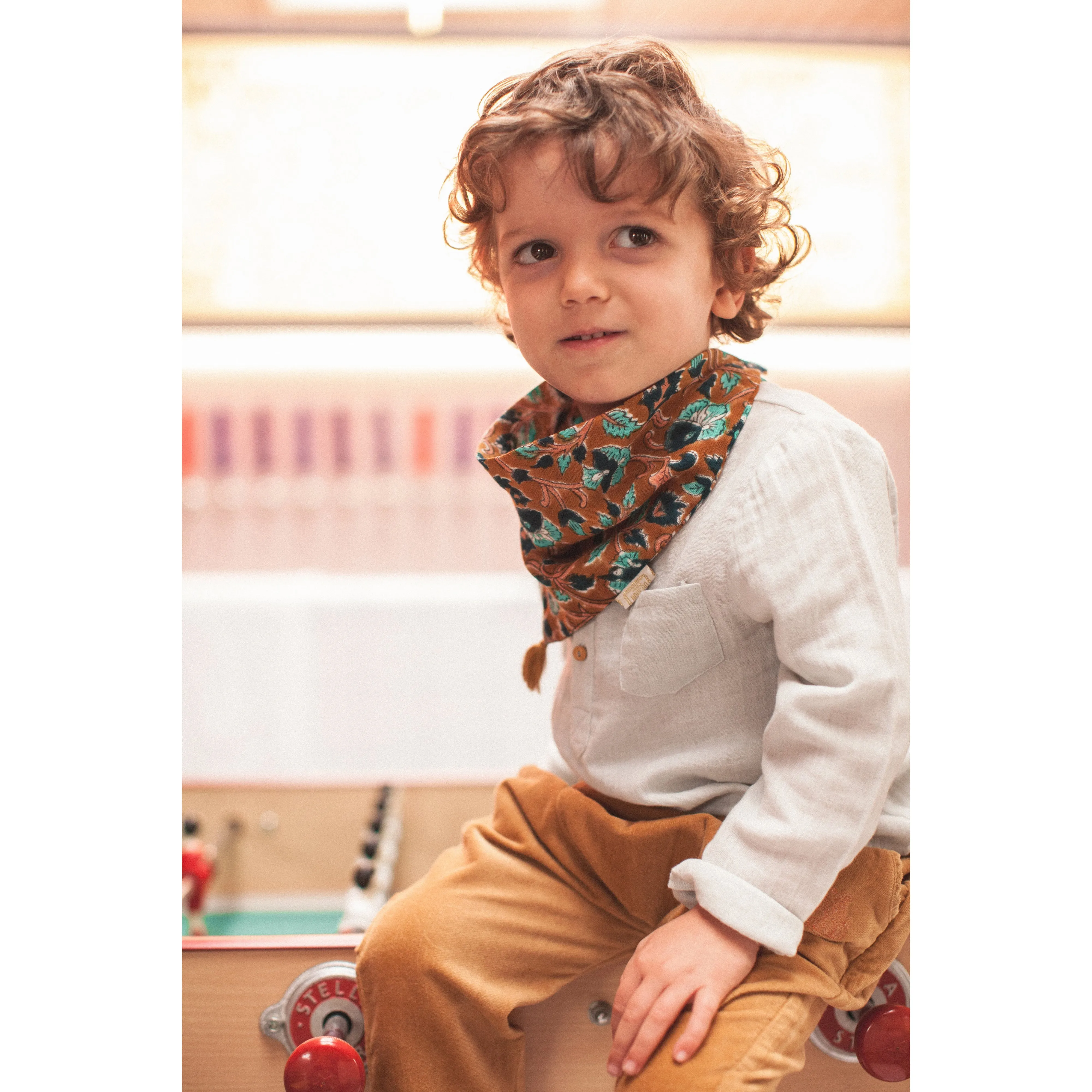 Bonheur du Jour Paris Baby Boy Boys Shirt Ice Blue