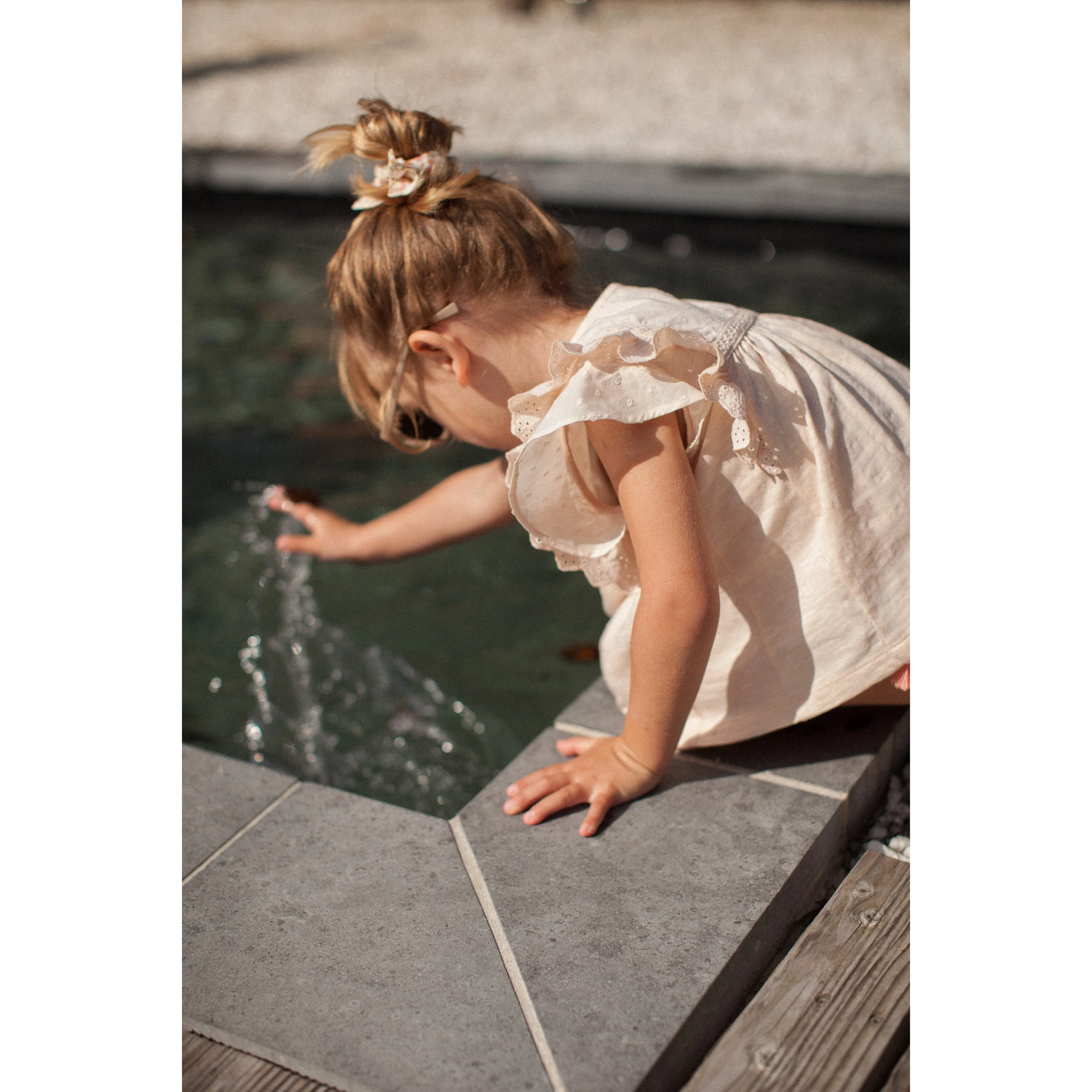 Bonheur du Jour Paris Baby Girl Tee Shirt Nude