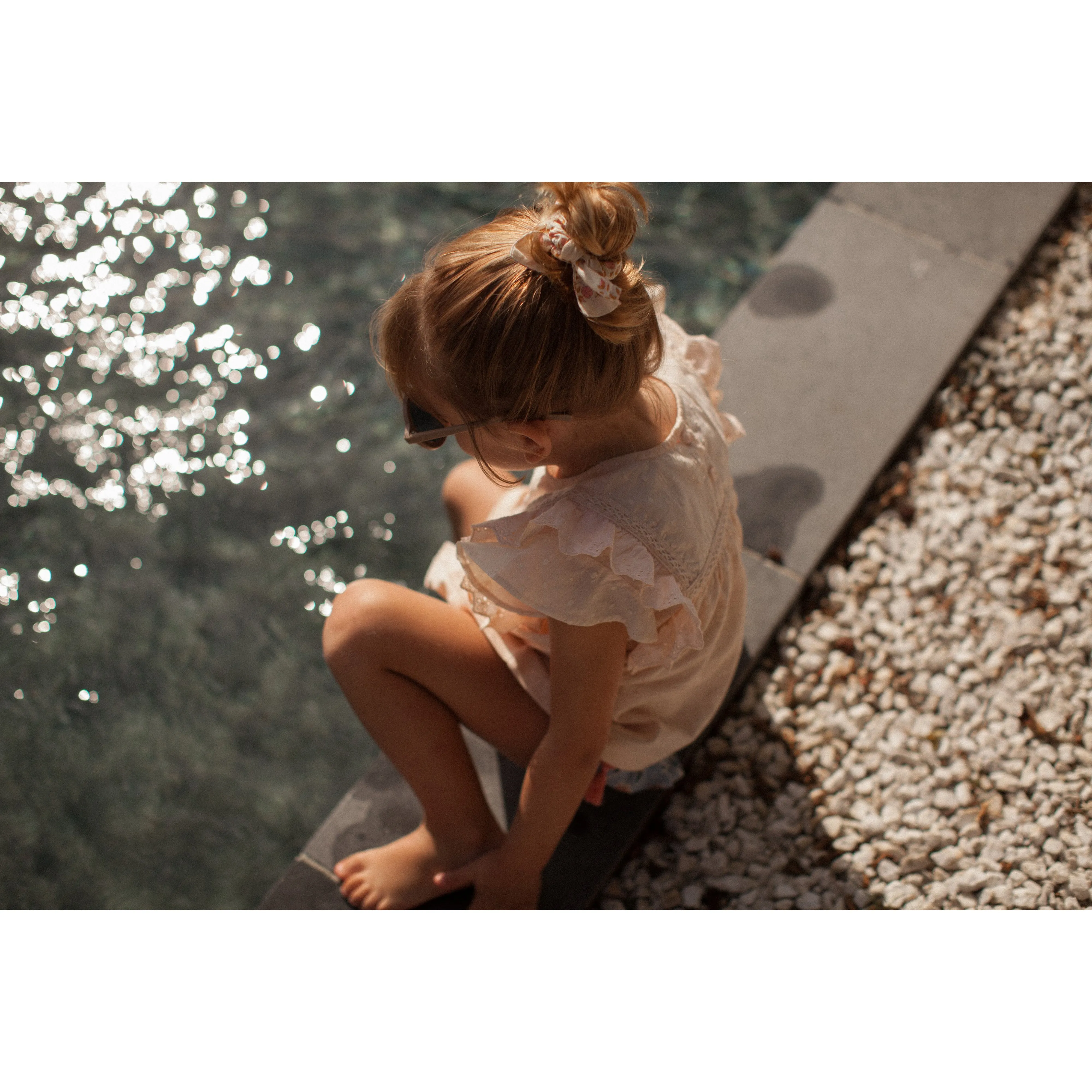 Bonheur du Jour Paris Baby Girl Tee Shirt Nude