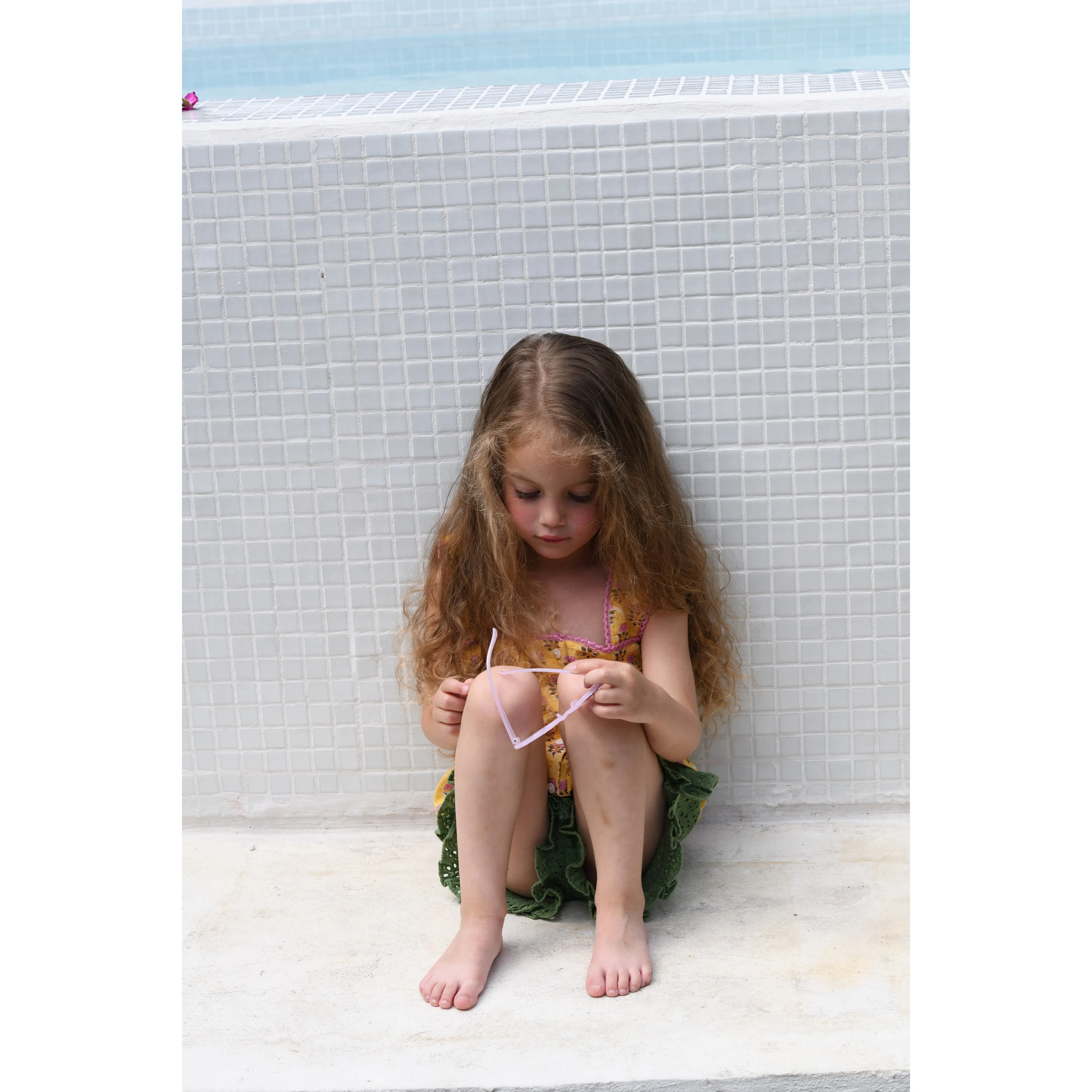 Bonheur du Jour Paris Bertille Baby   Girl Top Jaune