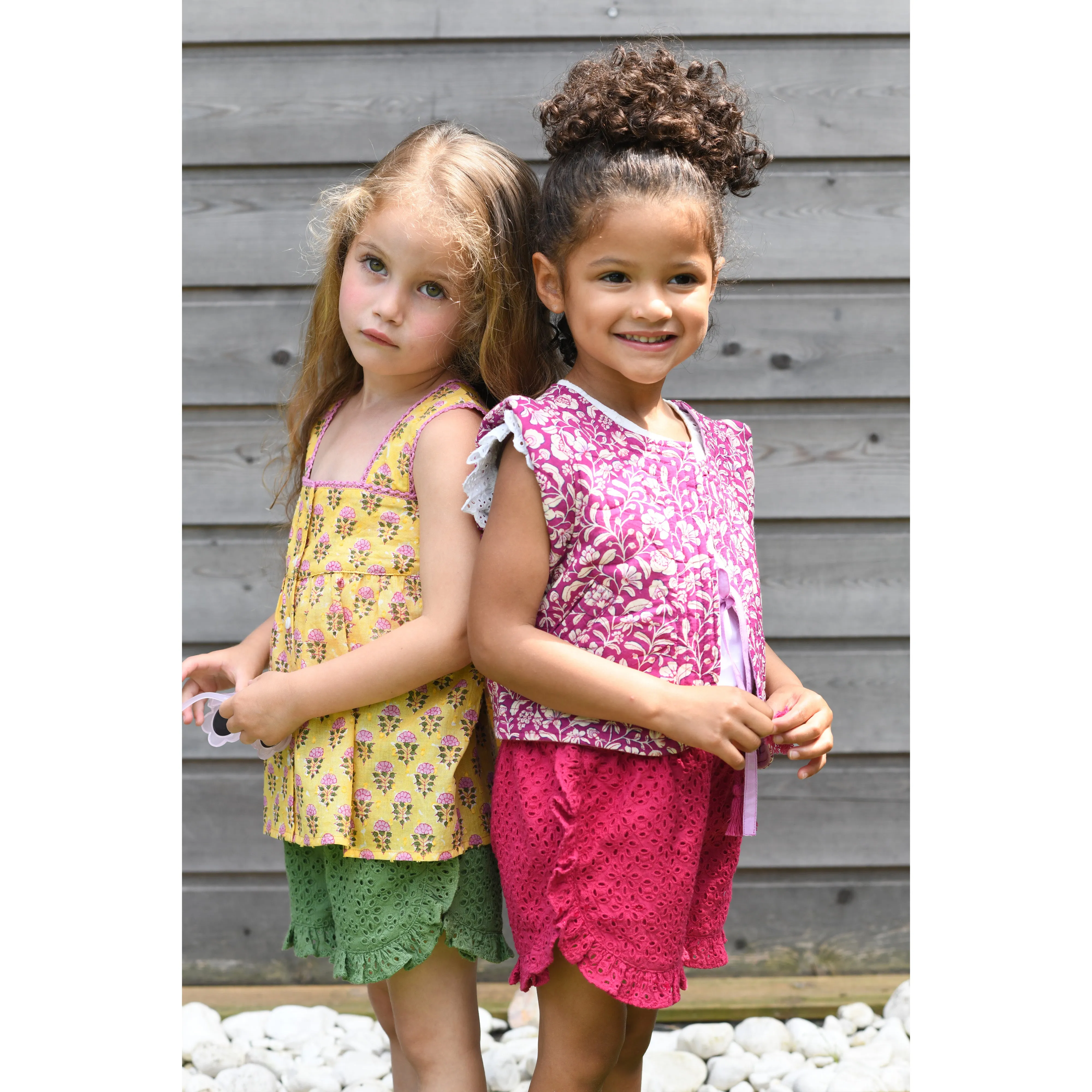 Bonheur du Jour Paris Bertille Baby   Girl Top Jaune
