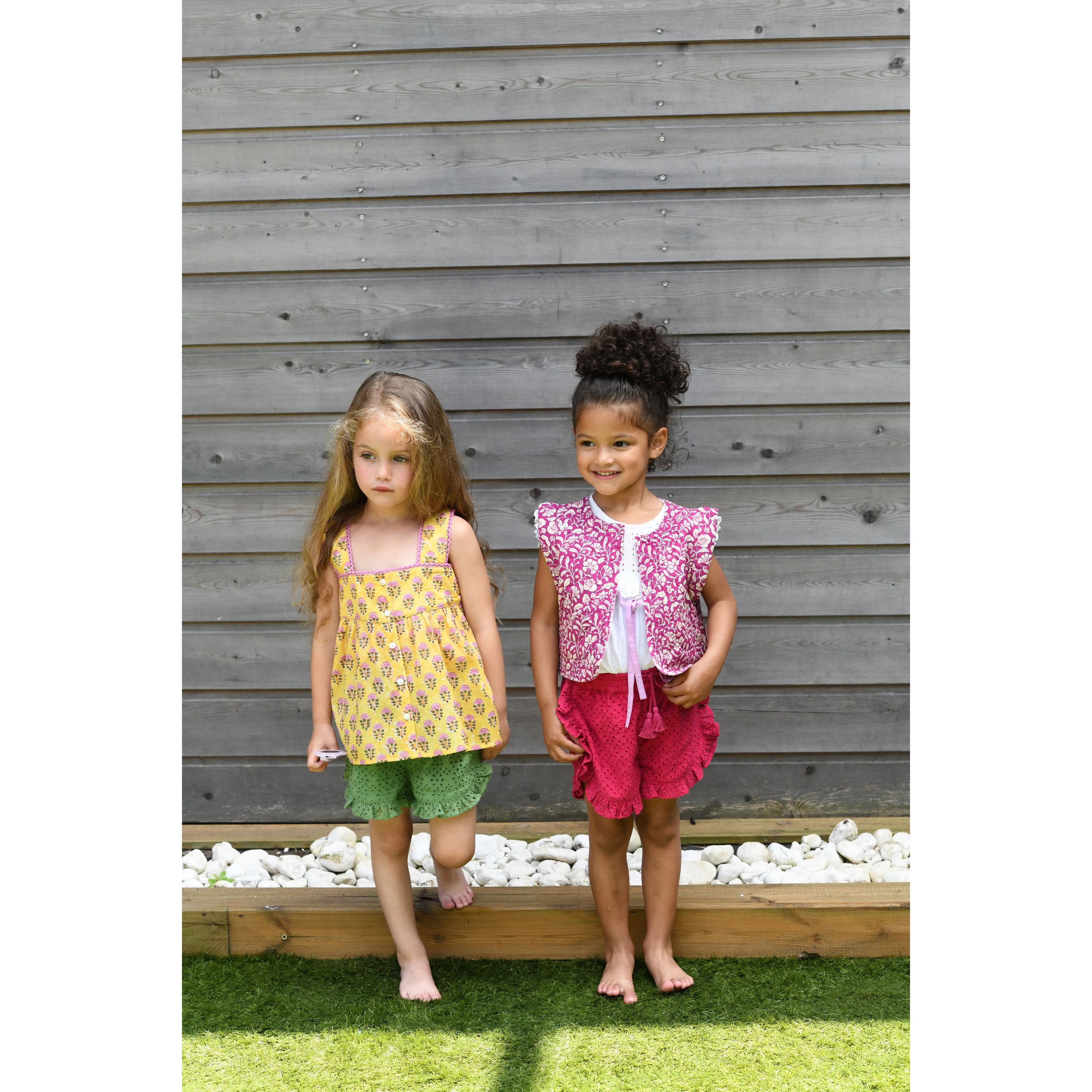 Bonheur du Jour Paris Bertille Baby   Girl Top Jaune