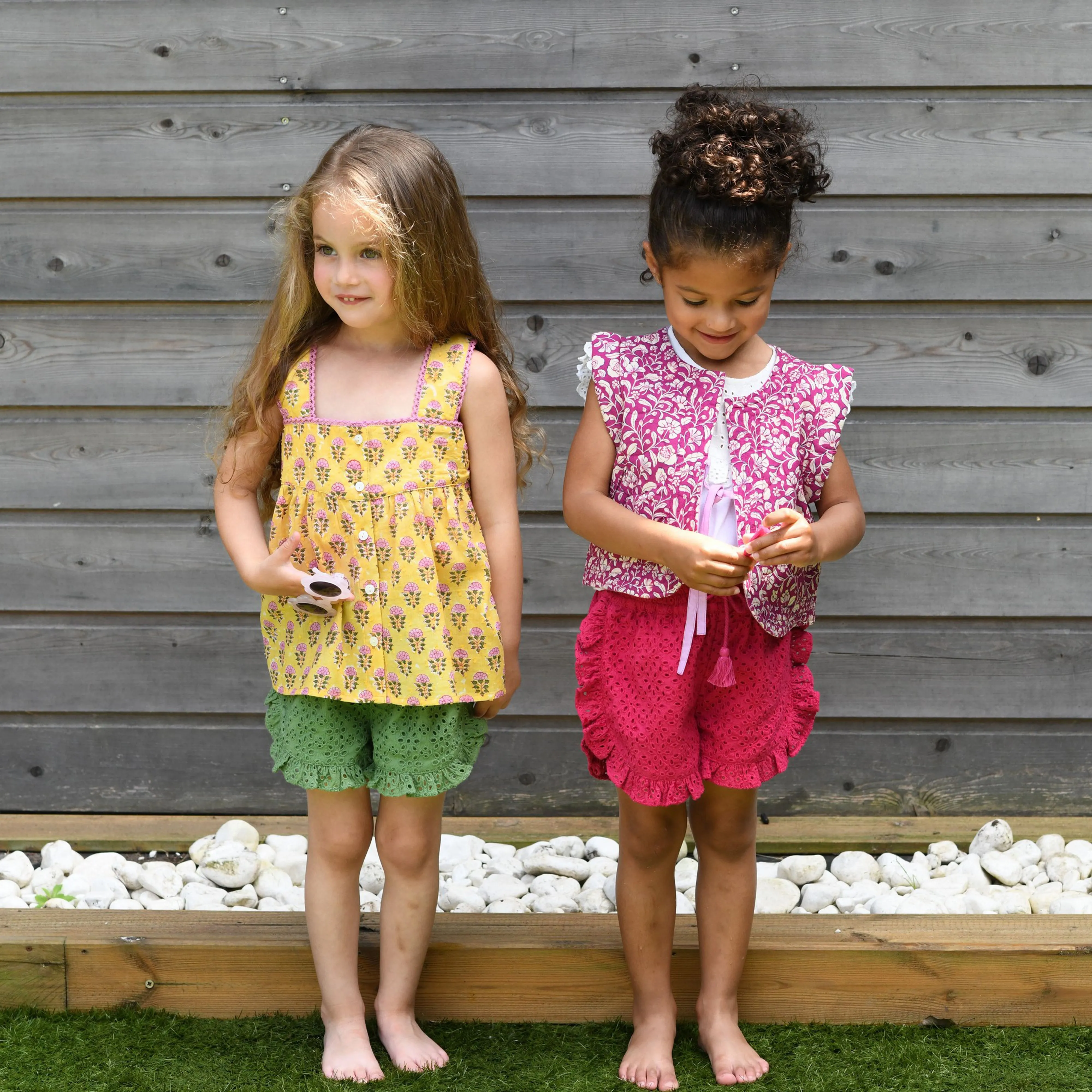 Bonheur du Jour Paris Bertille Baby   Girl Top Jaune
