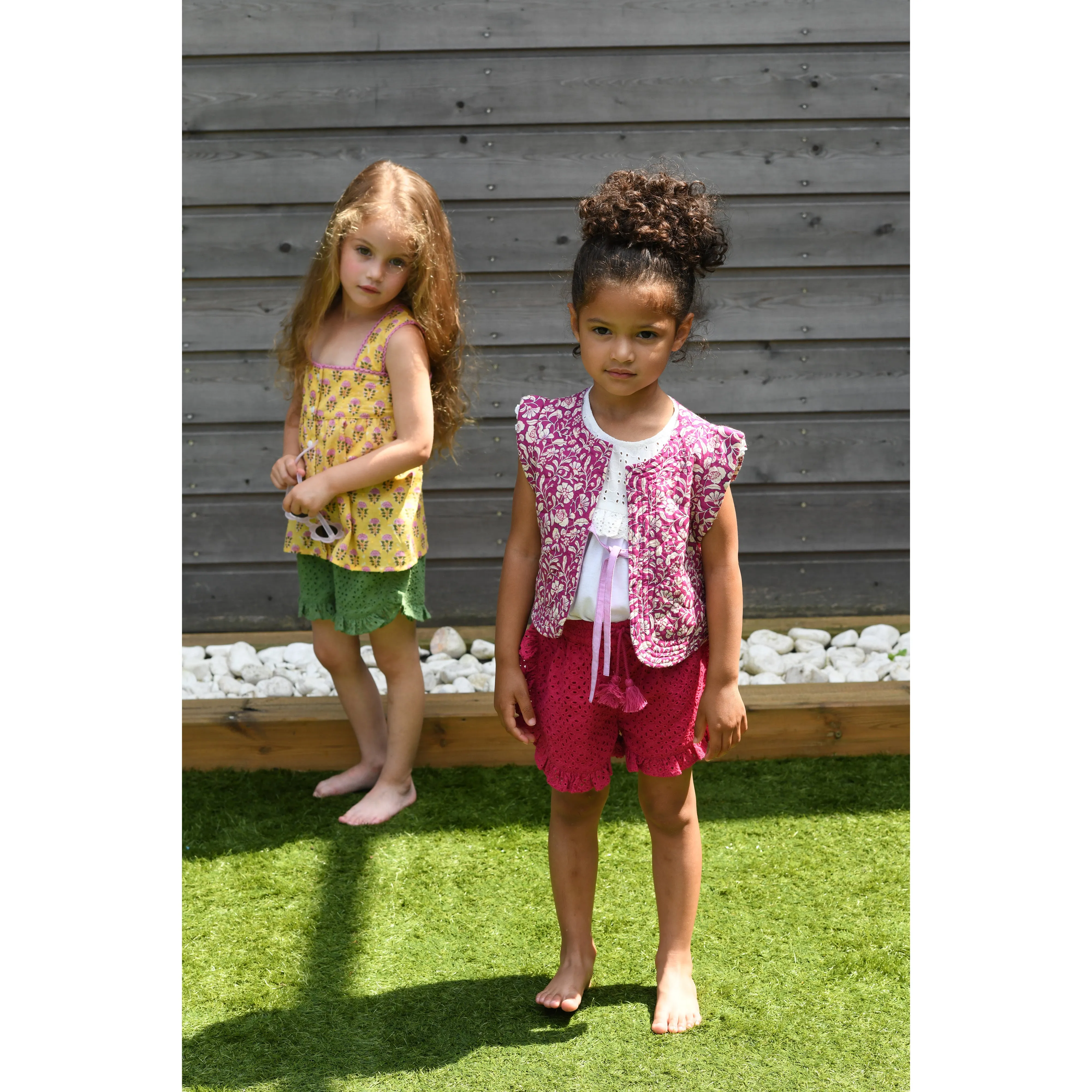Bonheur du Jour Paris Bertille Baby   Girl Top Jaune