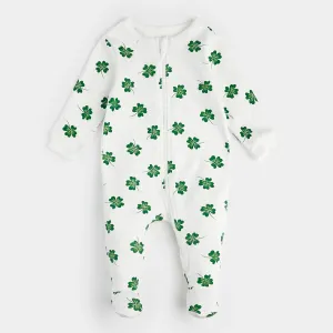 Clover Print Sleeper | Petit Lem