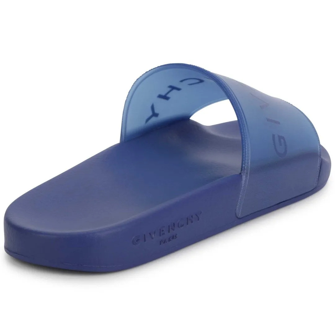 Electric Blue Logo Slides