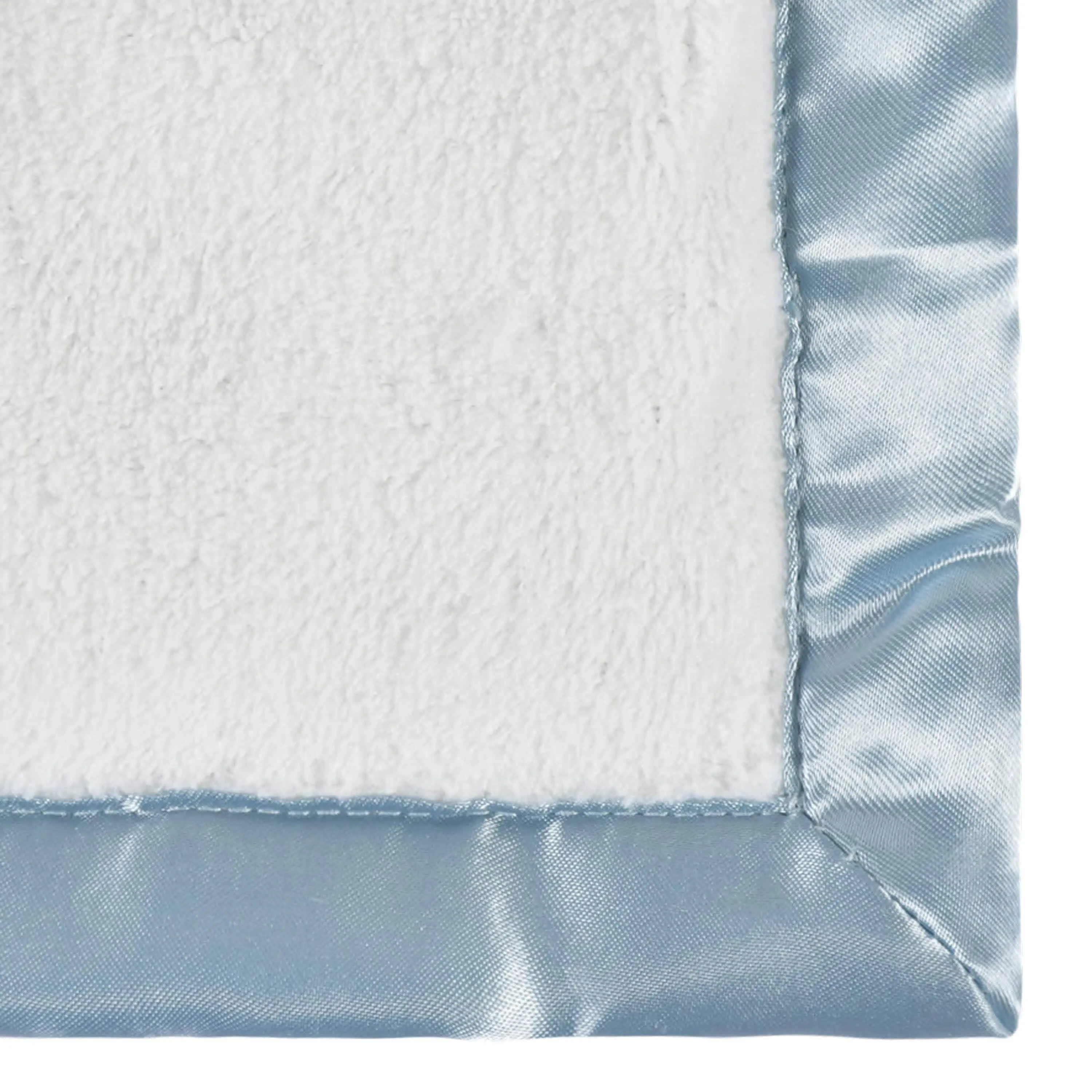 Embroidered Boys Light Blue Plush Blanket Gerber Childrenswea