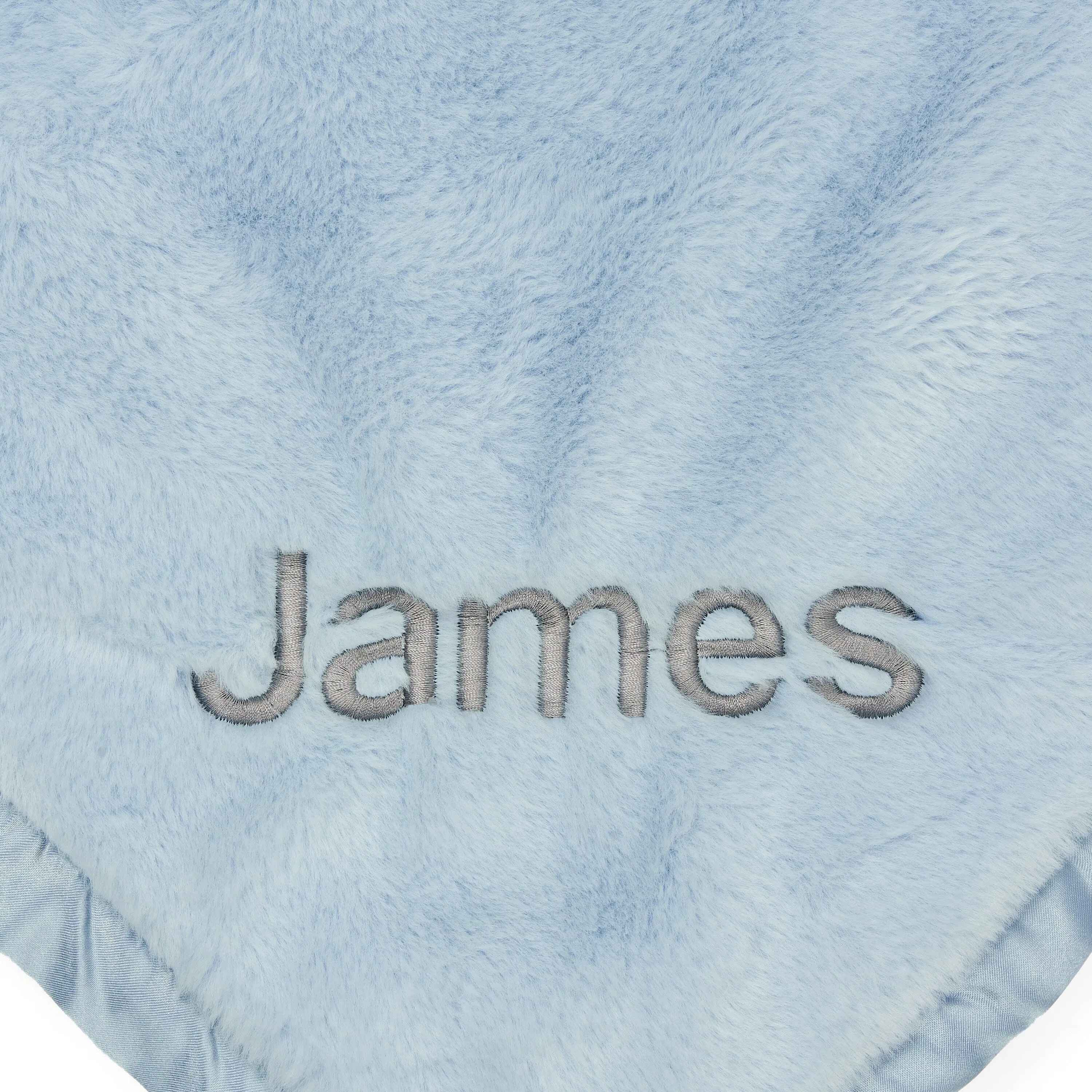 Embroidered Boys Light Blue Plush Blanket Gerber Childrenswea