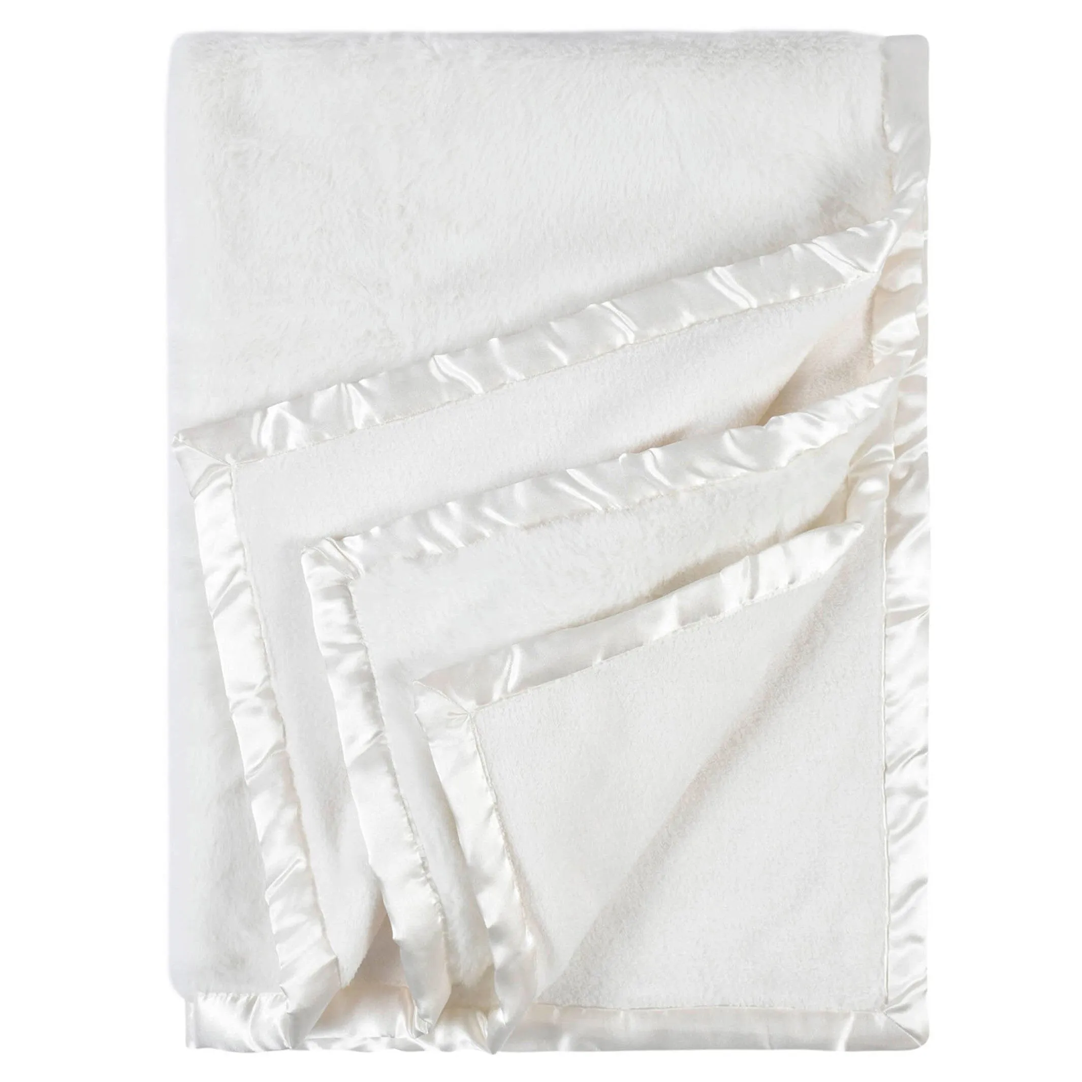 Embroidered Neutral Ivory Plush Blanket Gerber Childrenswea