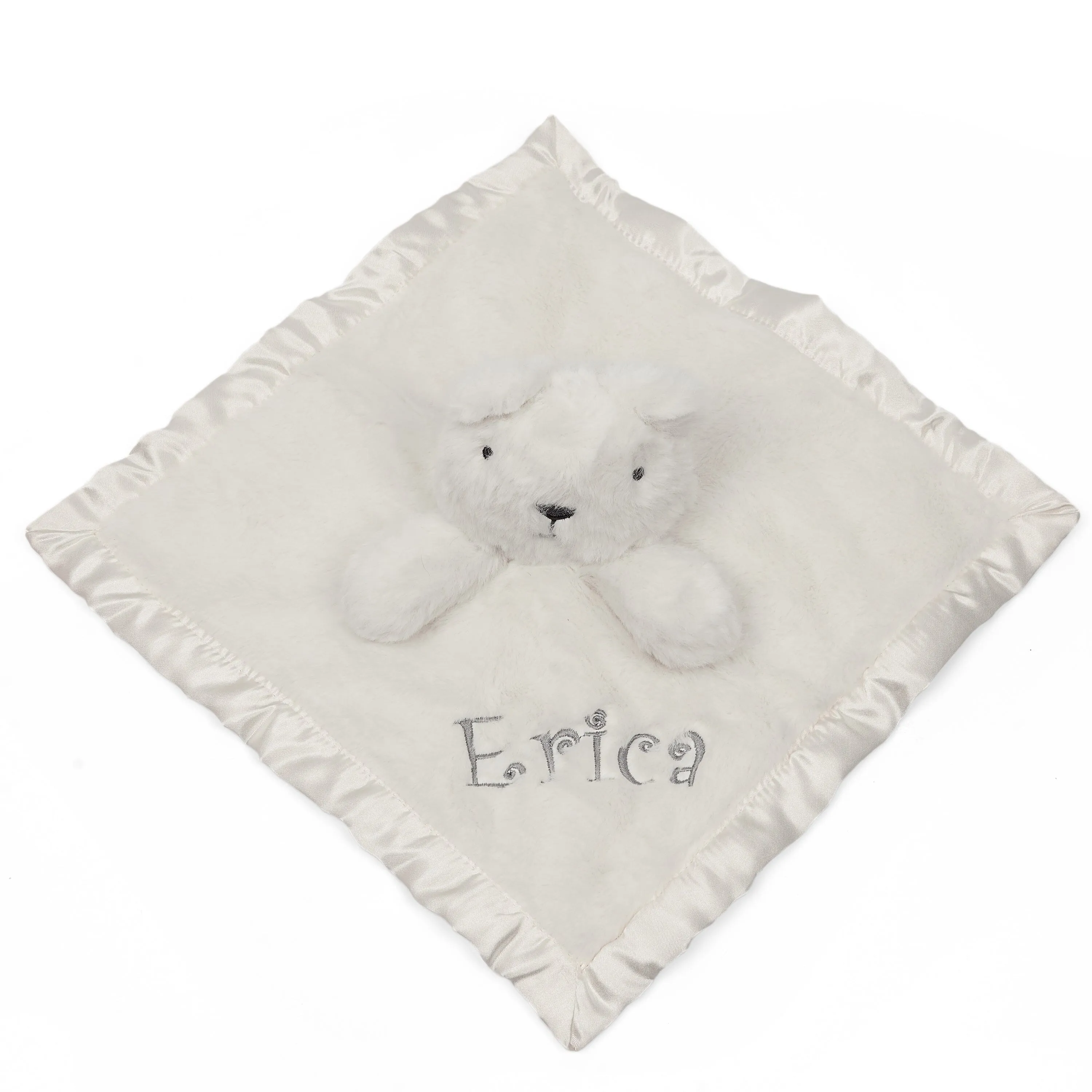 Embroidered Neutral Ivory Security Blanket Gerber Childrenswea