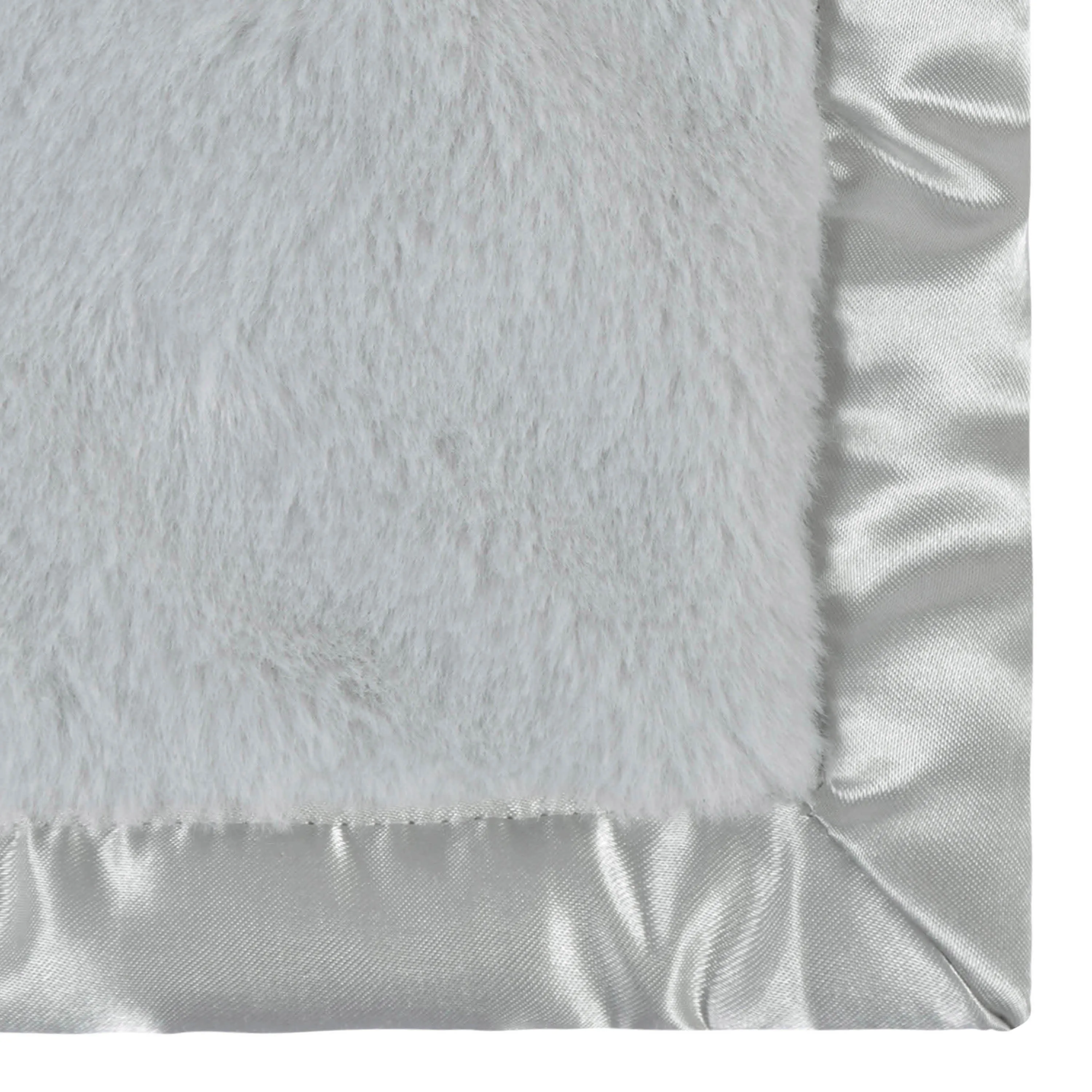 Embroidered Neutral Light Gray Plush Blanket Gerber Childrenswea
