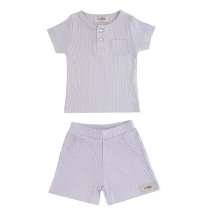 Gray Modal Pocket Outfit