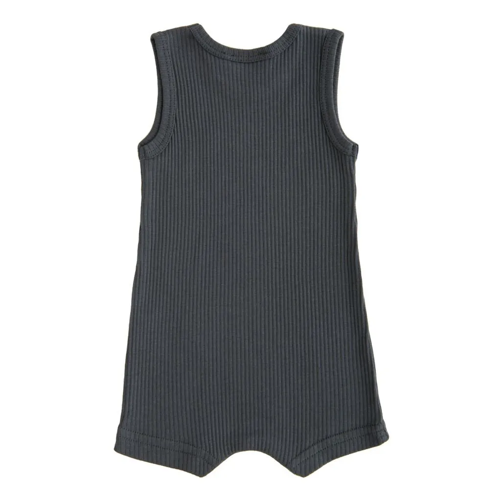 Green Sea Moss Sleeveless Modal Shortie