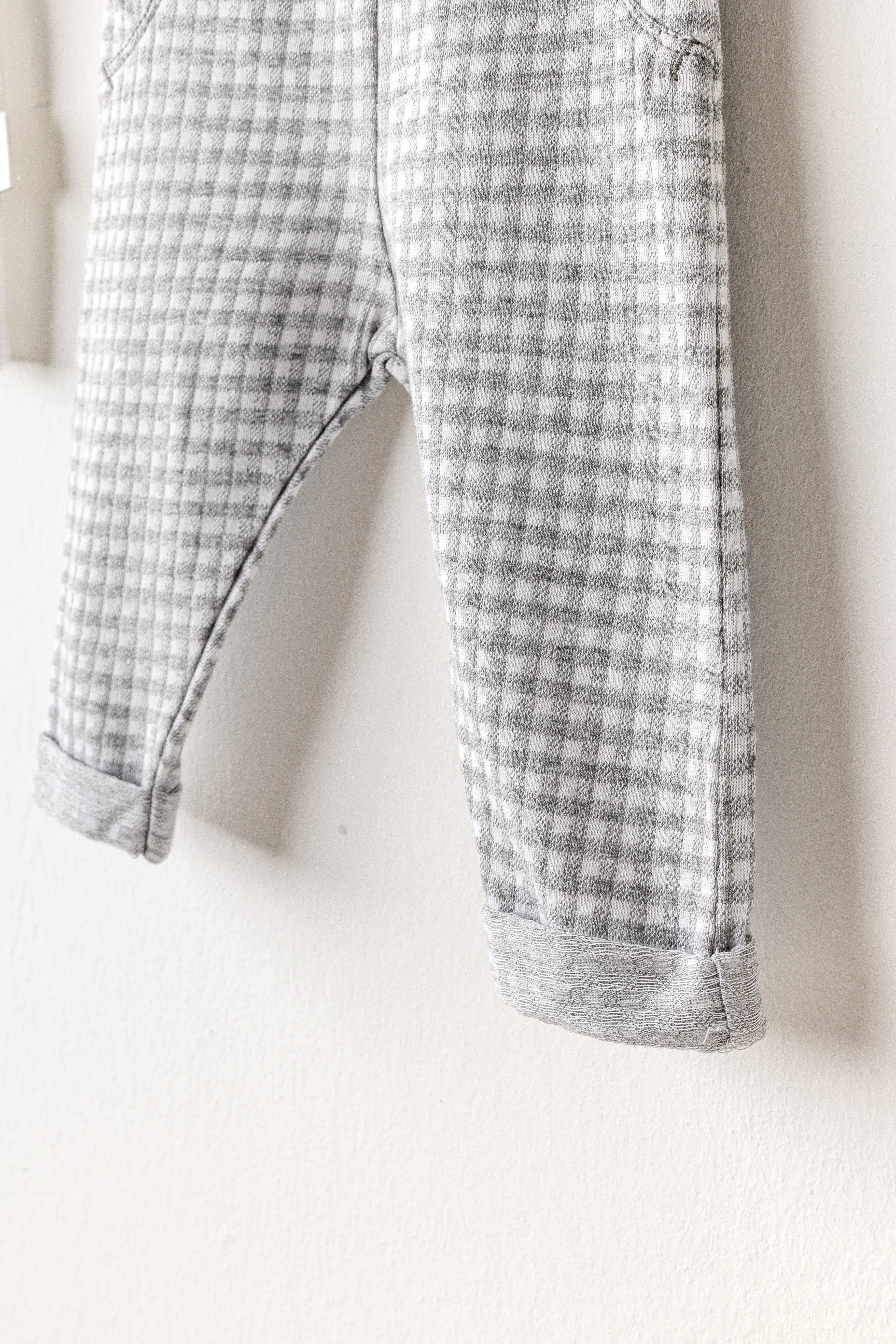Grey Little King Zebra Pants Outfit