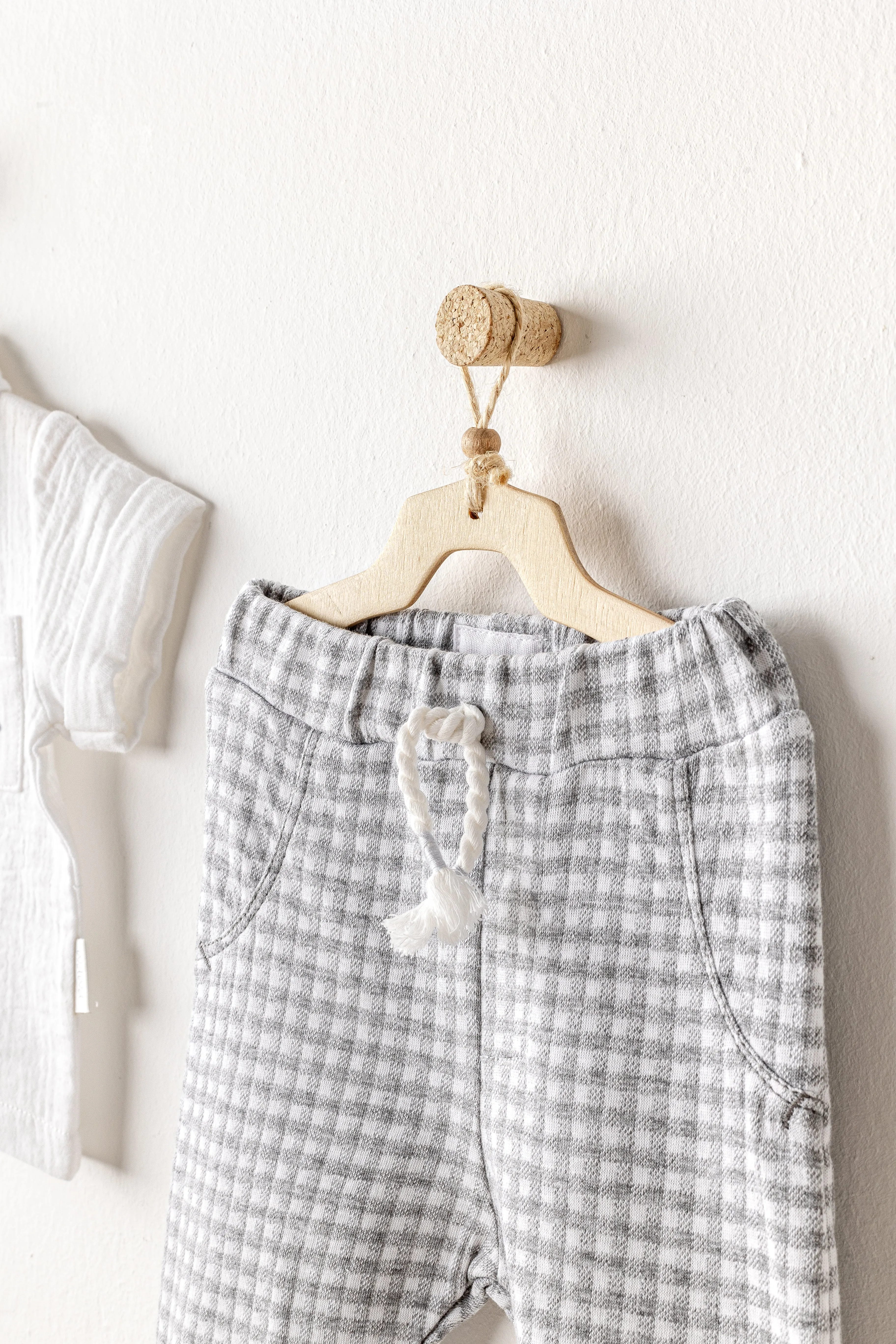 Grey Little King Zebra Pants Outfit
