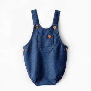 Indigo Casual Pocket Romper