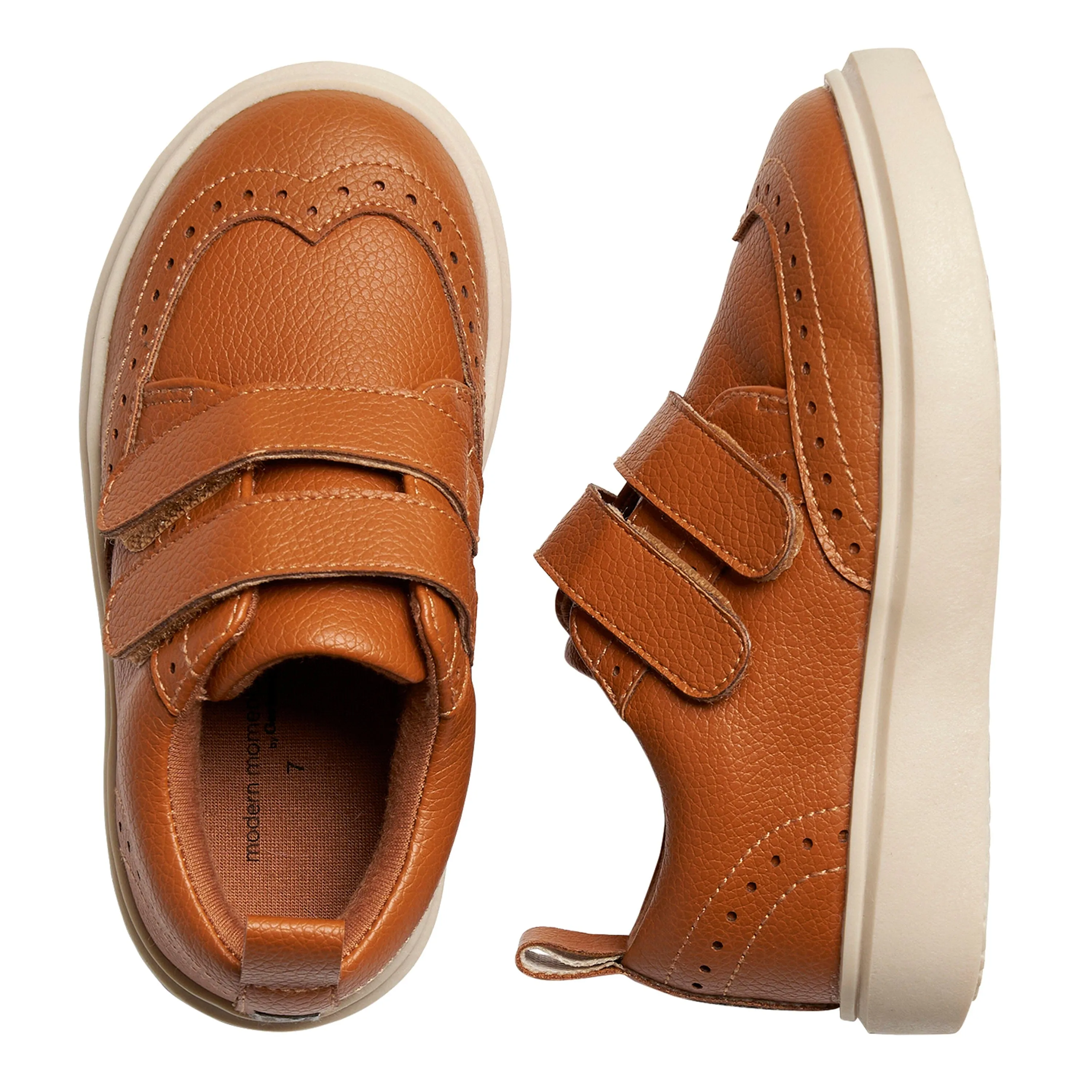 Infant & Toddler Boys Brown Wingtip Sneaker Gerber Childrenswea