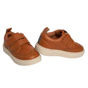 Infant & Toddler Boys Brown Wingtip Sneaker Gerber Childrenswea
