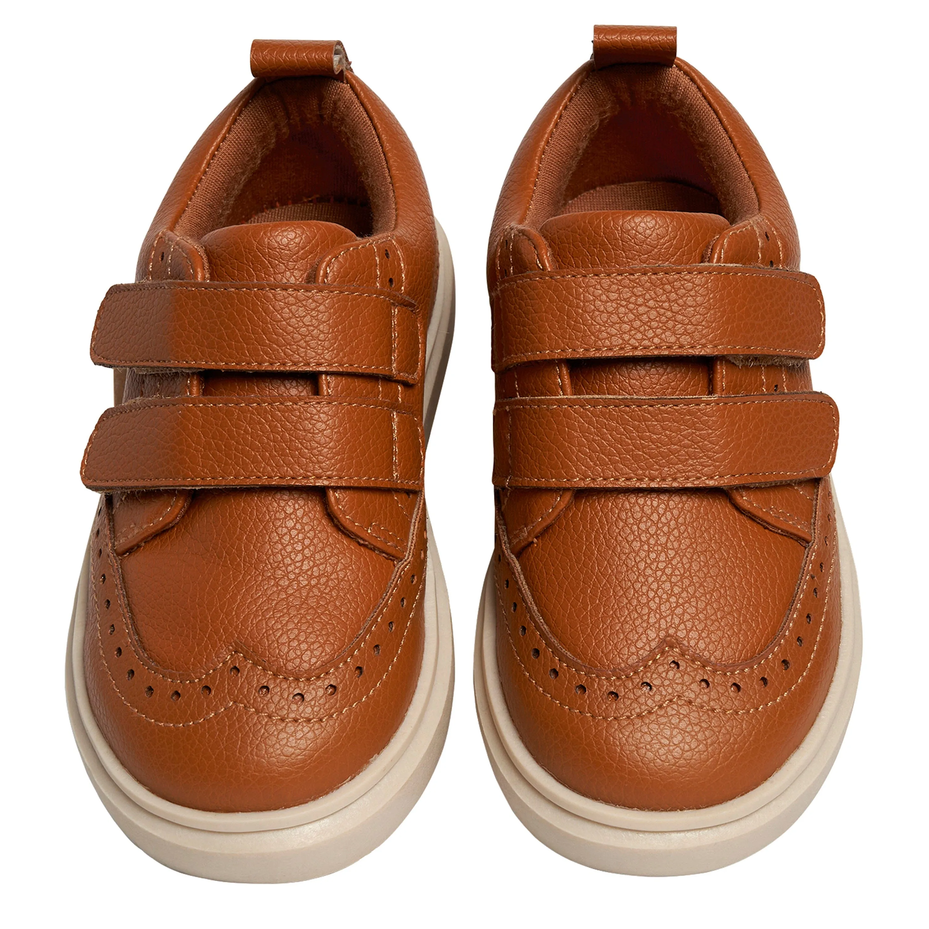 Infant & Toddler Boys Brown Wingtip Sneaker Gerber Childrenswea