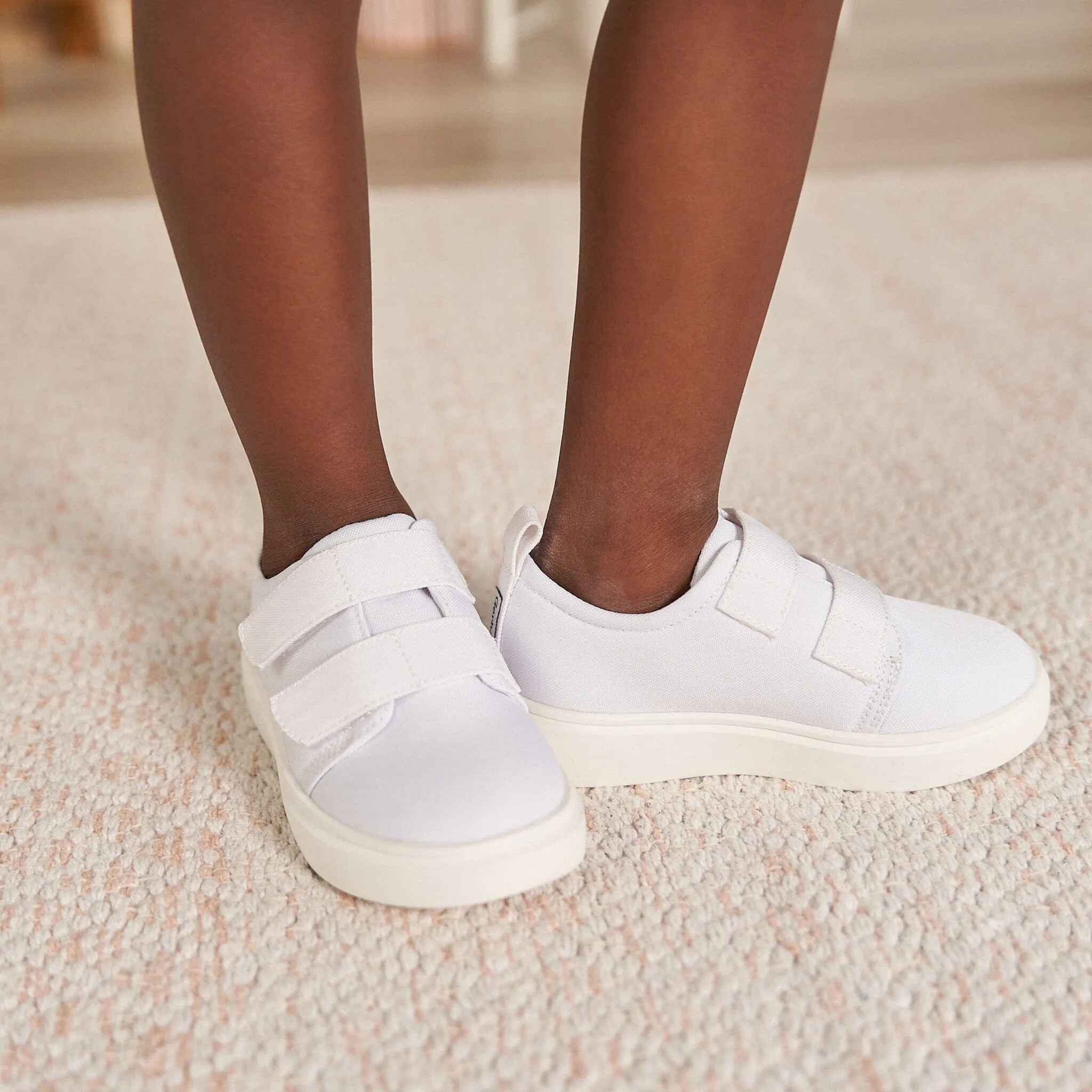 Infant & Toddler Neutral White Strap Sneaker Gerber Childrenswea