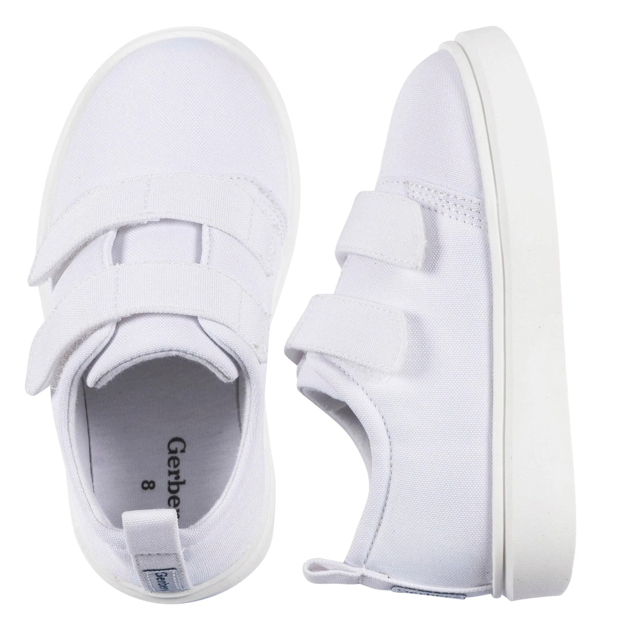 Infant & Toddler Neutral White Strap Sneaker Gerber Childrenswea