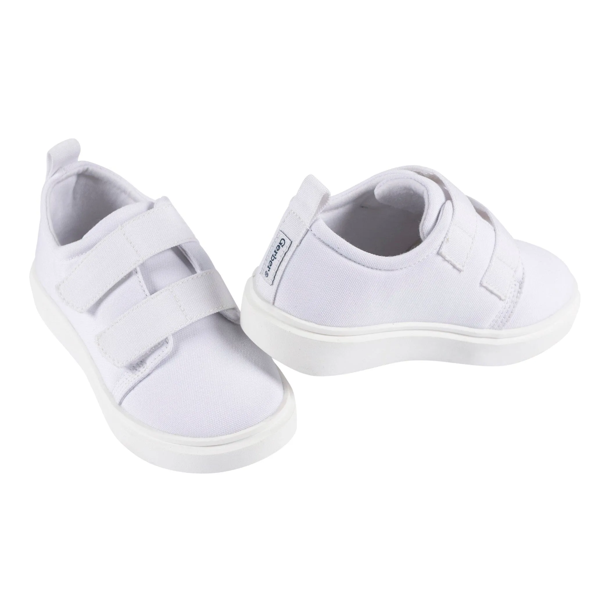 Infant & Toddler Neutral White Strap Sneaker Gerber Childrenswea