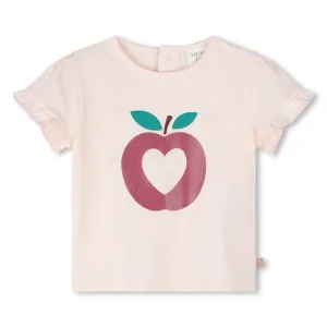 Ivory Apple Graphic T-Shirt