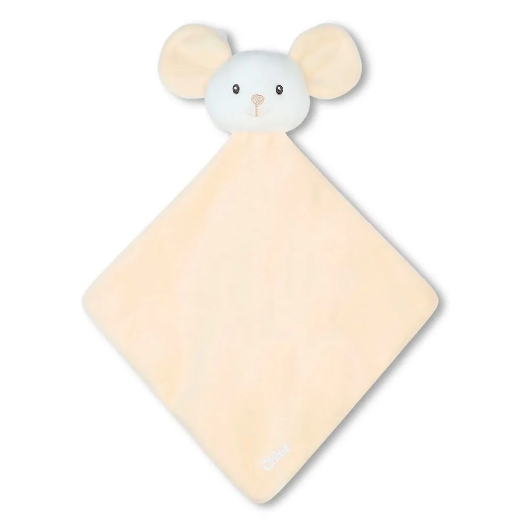 Ivory Embroidered Babygrow Toy Set